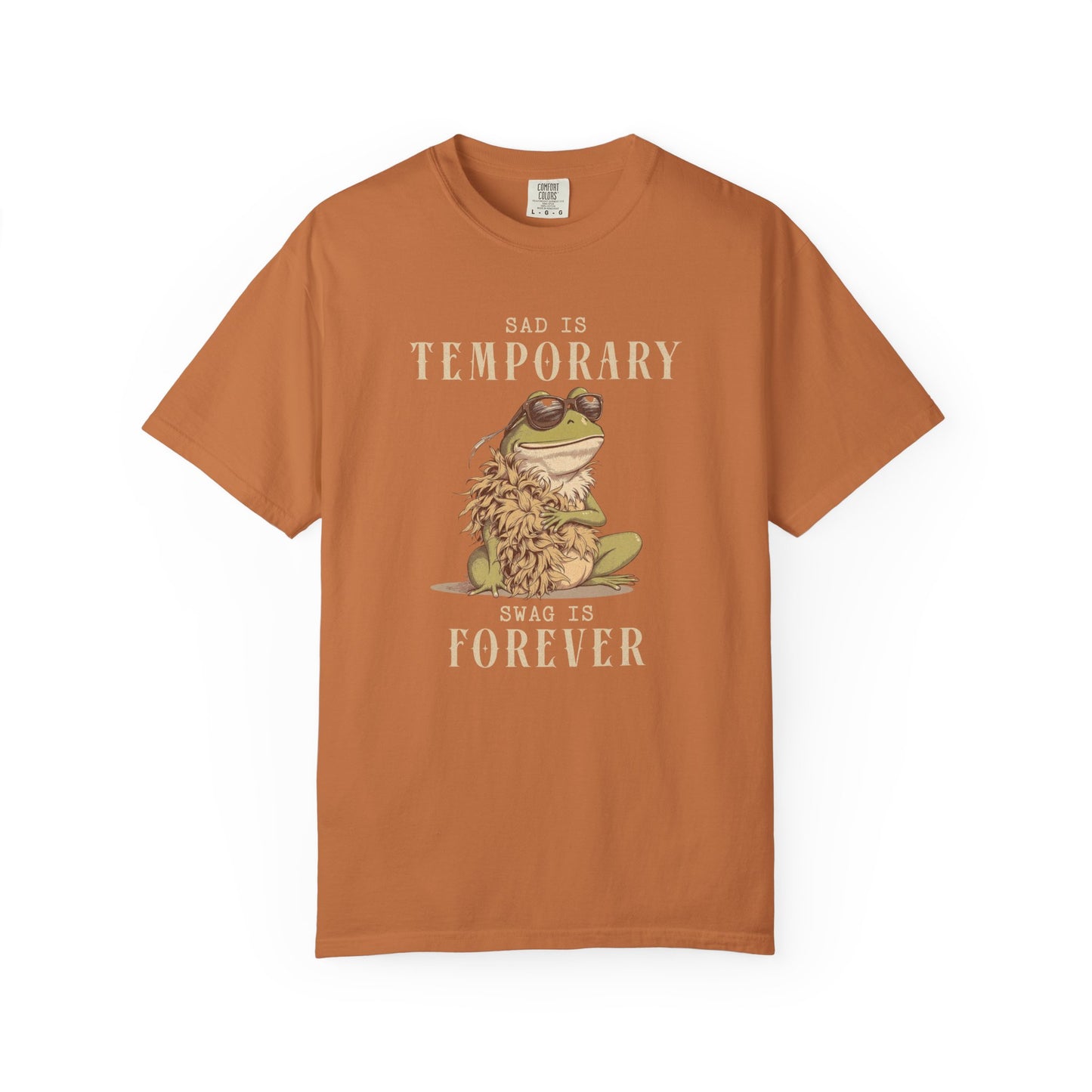Funny Frog T-Shirt Retro Self Care Froggy Meme Shirt Vintage Frog And Toad Aesthetic Frog Lover Gift For Her Birthday Viral Trendy Shirt T-Shirt Printify Yam S