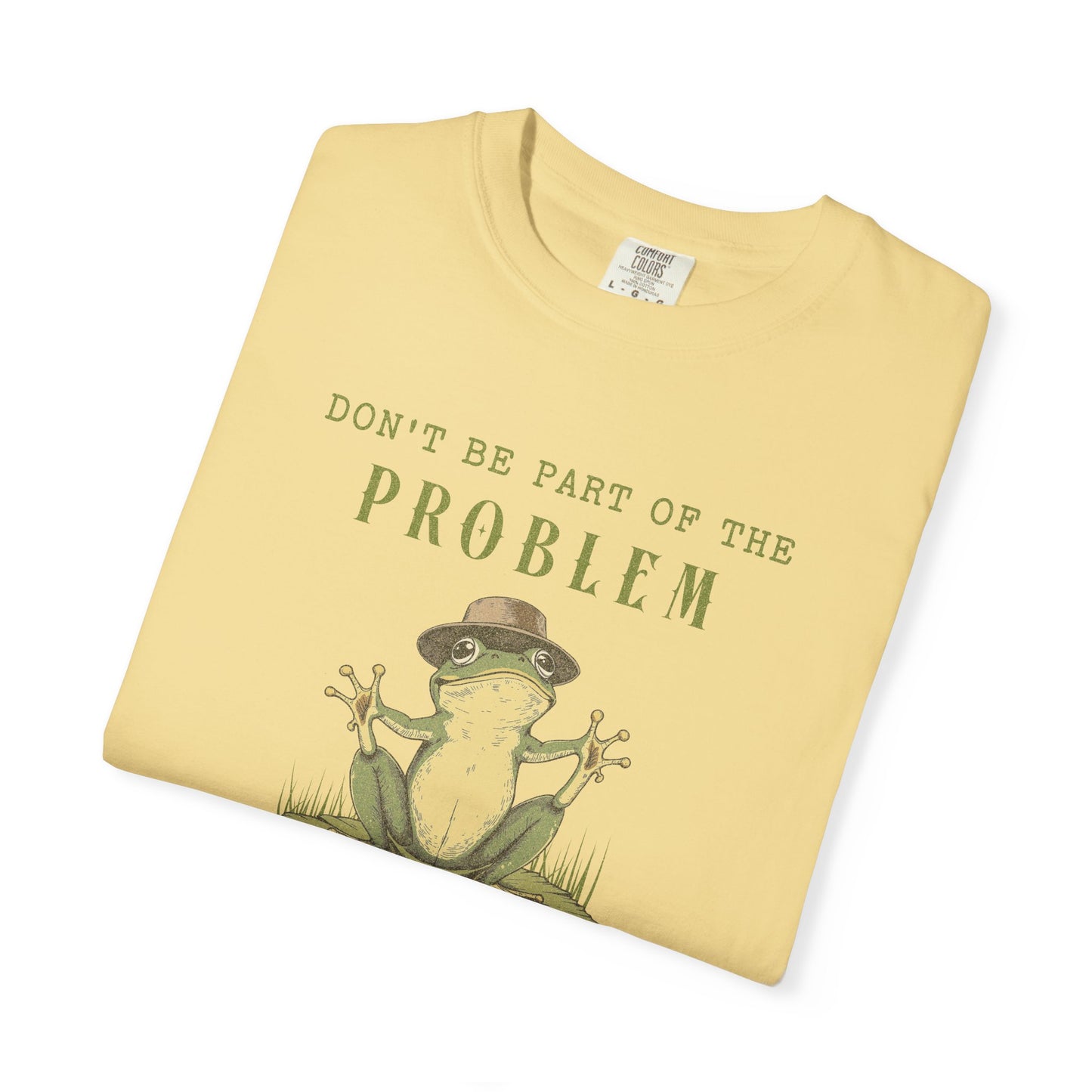 Funny Frog T-Shirt Retro Froggy Meme Shirt Vintage Frog And Toad Aesthetic Frog Lover Gift For Her Calm Vibes Birthday Viral Trendy Shirt T-Shirt Printify