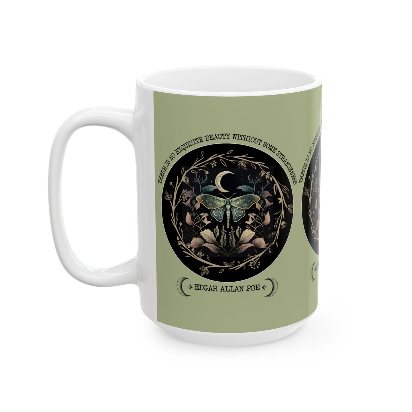 Edgar Allan Poe Coffee Mug Nevermore The Raven Coffee Cup Gift For Book Lover Reader Gifts For Gothic Dark Academia Bookish Birthday Gift Mug Printify