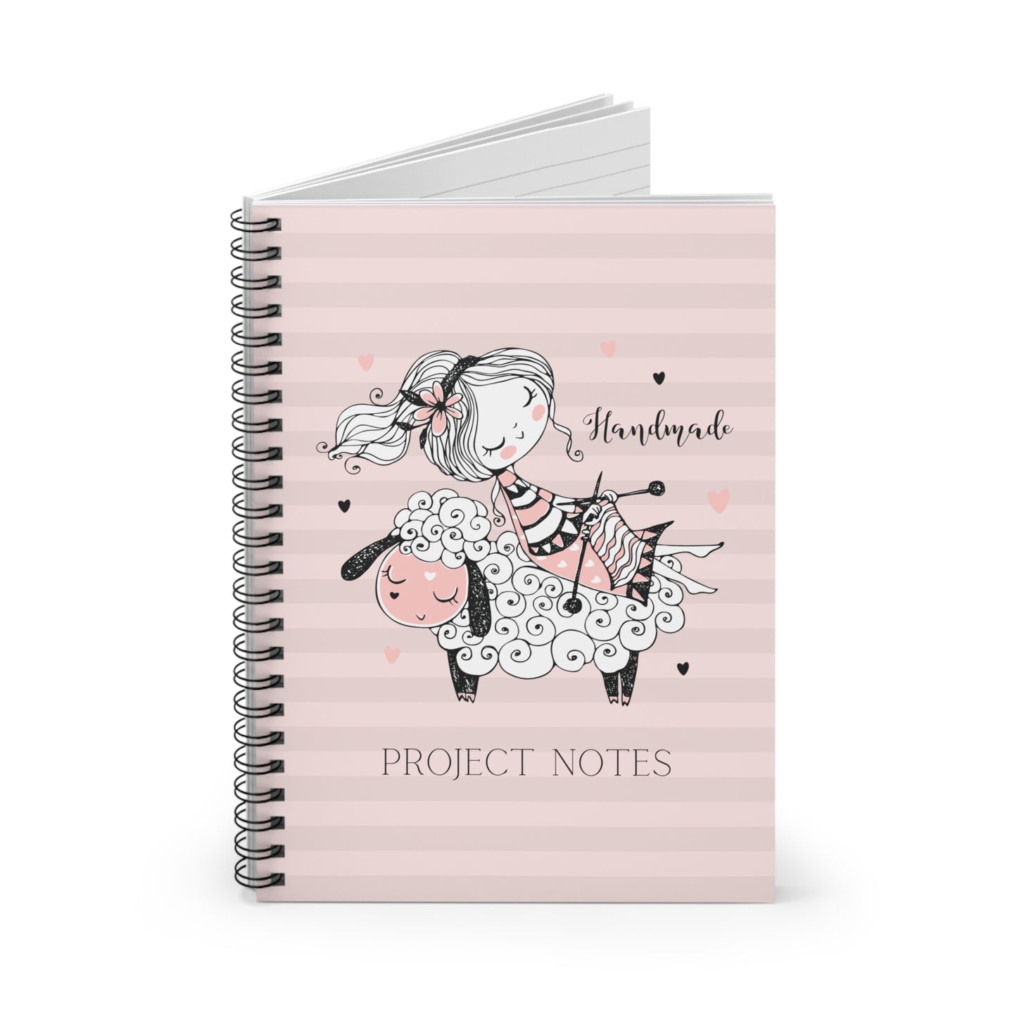 Spiral Notebook - Ruled Line Paper products Printify