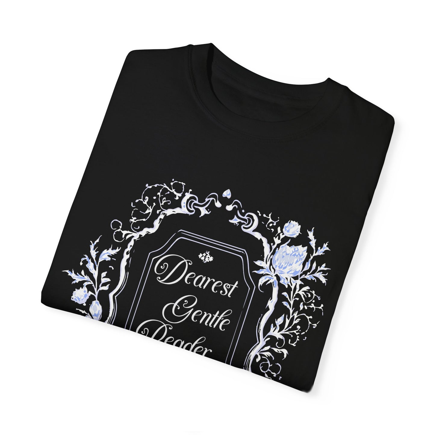 Dearest Gentle Reader Shirt Regency England Ton Society Papers Gift For Bridgerton Fan Historical Drama Romance Reader Gift Bookclub Gift T-Shirt Printify