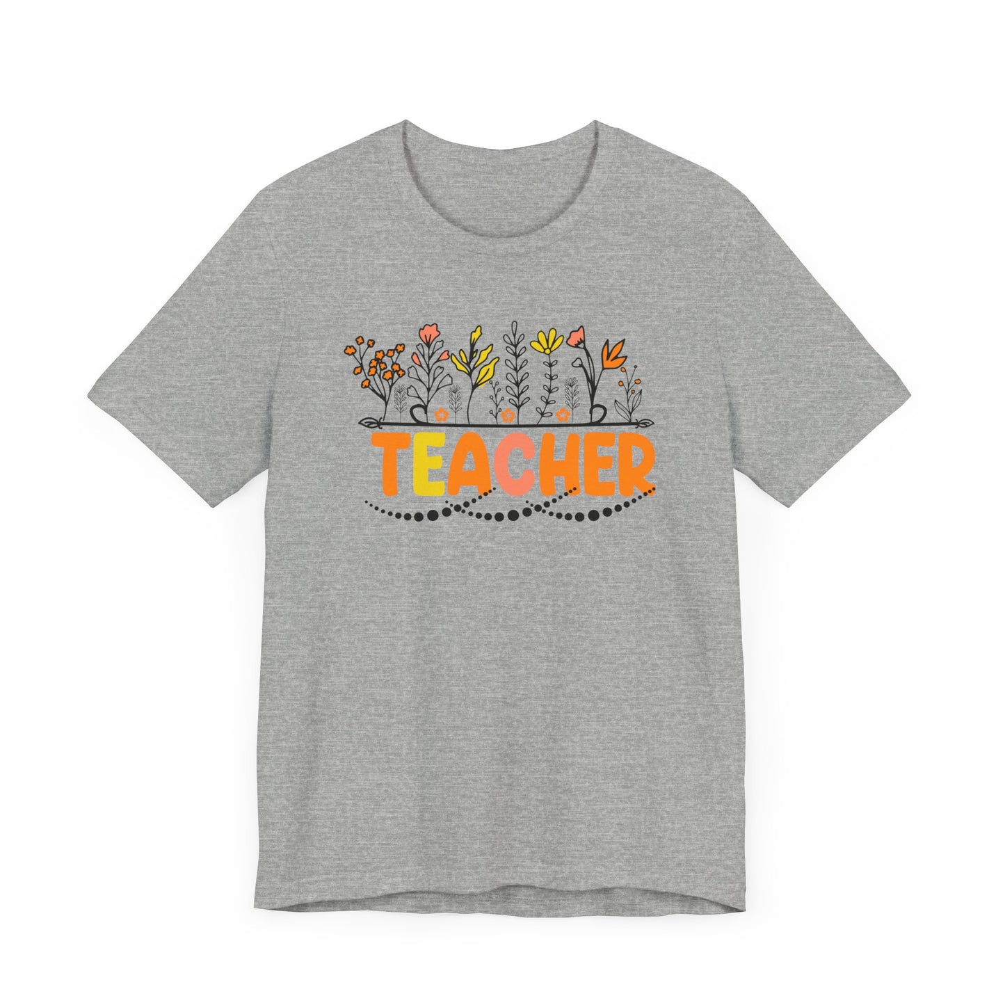 Cute Teacher TShirt Gift, Education Tee, Elementary School Teacher Appreciation, Funny Back To School Shirt, Teacher T-Shirt, Teacher Tee T-Shirt Printify