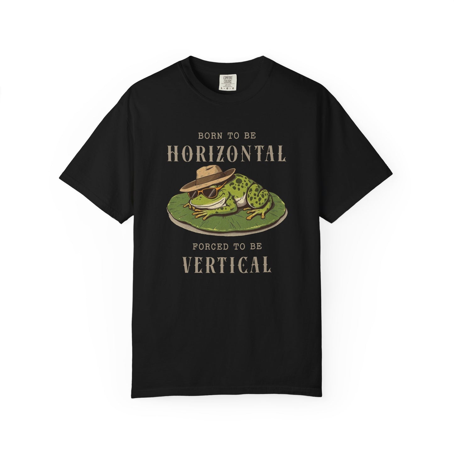 Funny Frog T-Shirt Retro Vibes Cute Froggy Meme Shirt Vintage Frog And Toad Aesthetic Frog Lover Gift For Her Birthday Viral Trendy Shirt T-Shirt Printify Black S