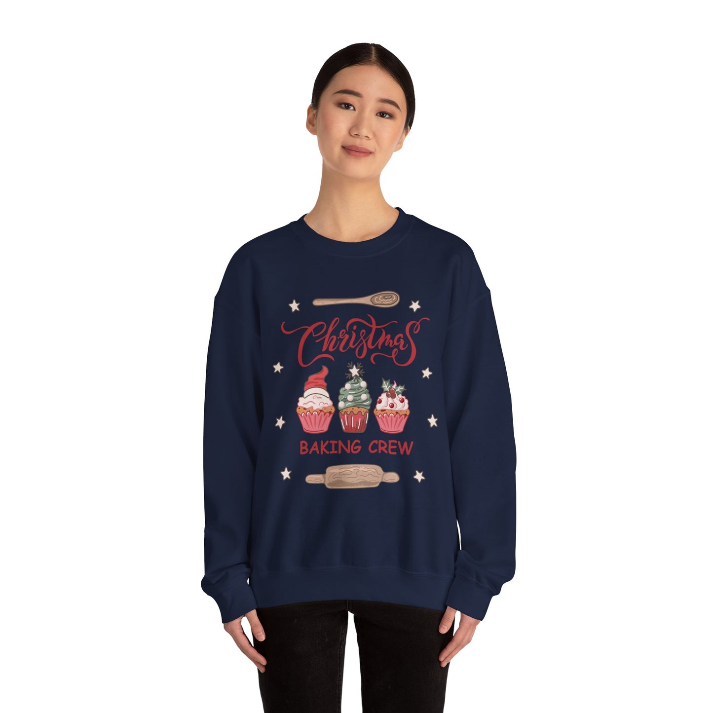 Christmas Baking Crew Sweatshirt, Family Christmas Baking Team Matching Sweater, Christmas Baking Christmas Shirts, Christmas Cookie Crew Sweatshirt Printify