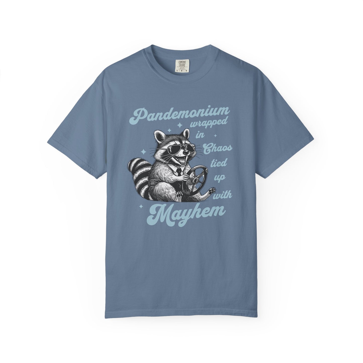 Retro Funny Sarcastic Racoon Lover T-Shirt Trash Panda Funny Animal Lover Shirt Unique Gift for Animal Lovers Viral Trendy Gift For Birthday T-Shirt Printify Blue Jean S