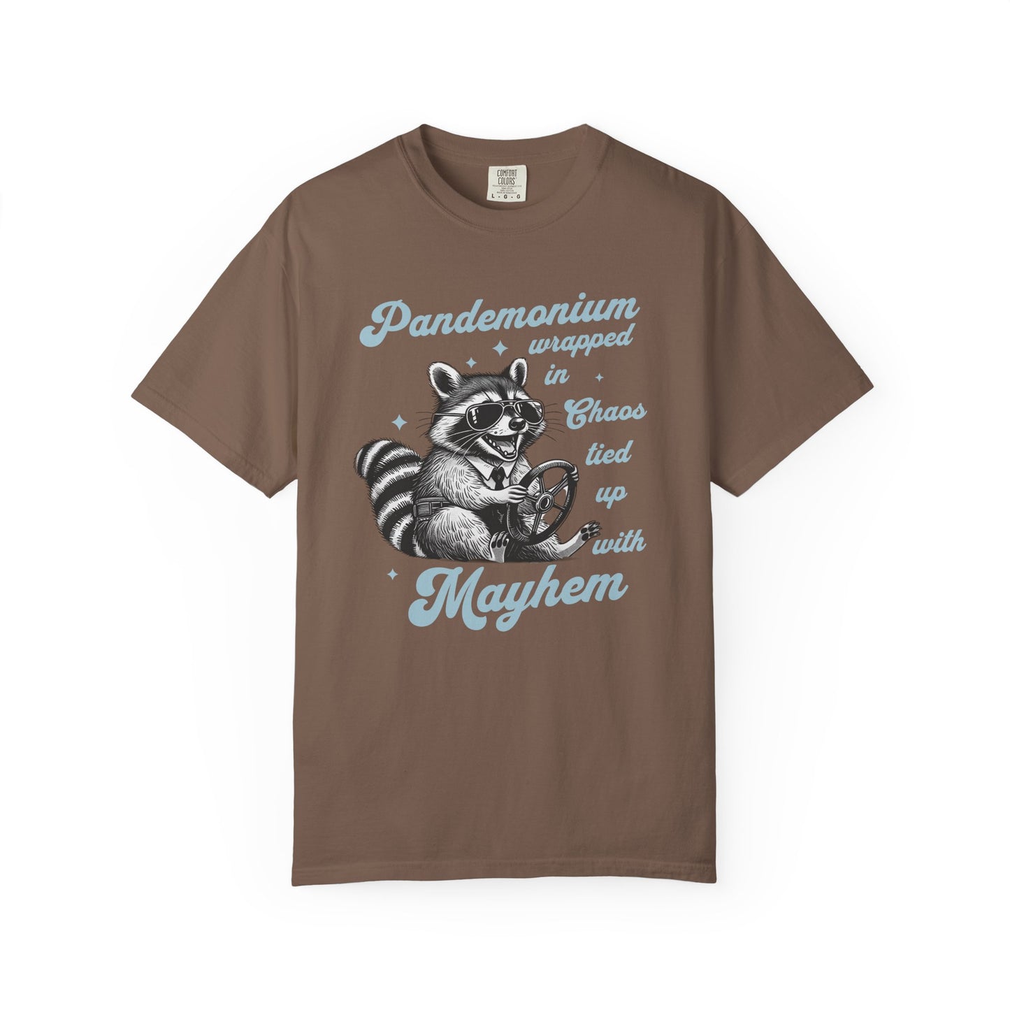 Retro Funny Sarcastic Racoon Lover T-Shirt Trash Panda Funny Animal Lover Shirt Unique Gift for Animal Lovers Viral Trendy Gift For Birthday T-Shirt Printify Espresso S
