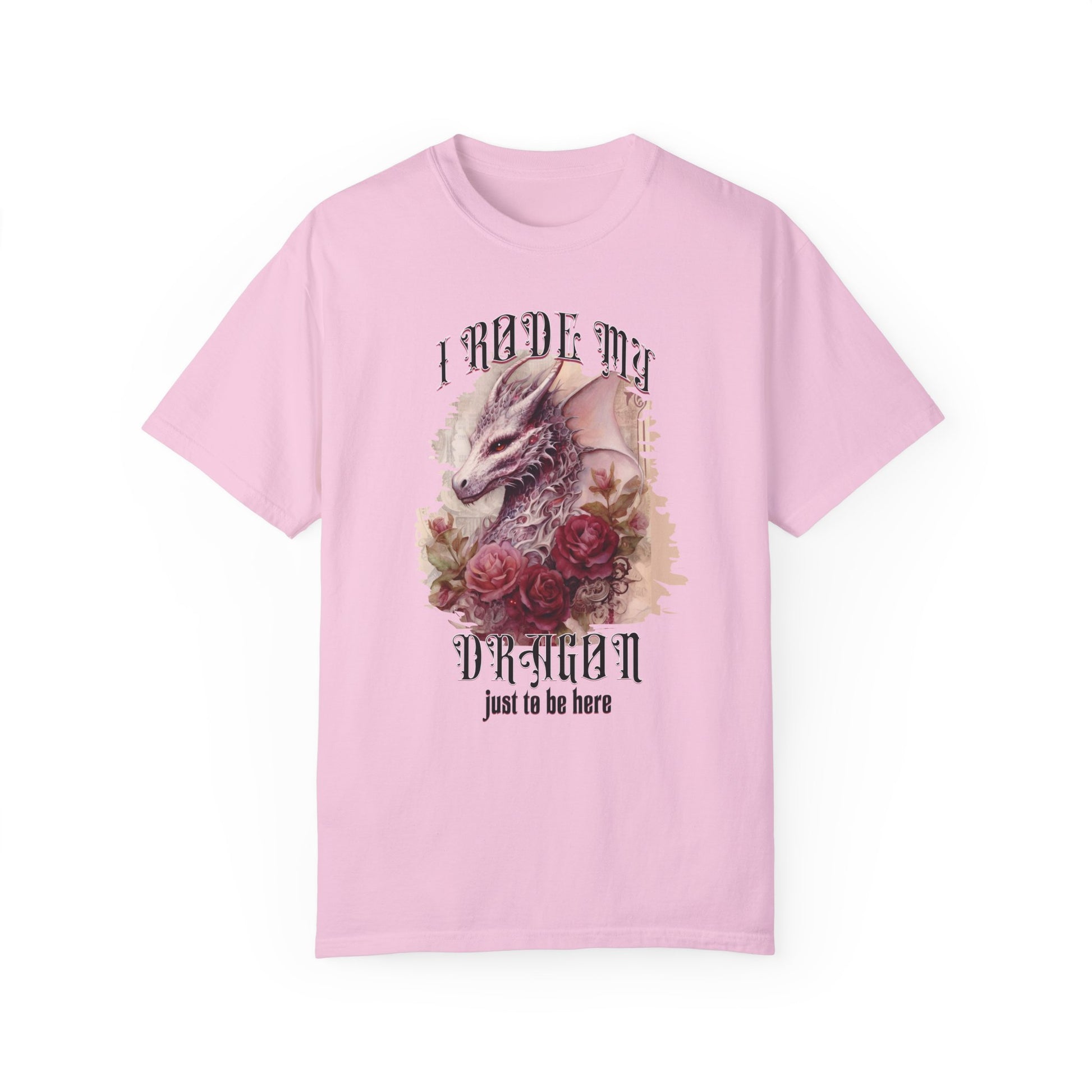 Renaissance Faire T-Shirt Coquette Dragon Shirt Renfaire Festival Tee Fantasy Shirt Gift for Dragon Lovers Unique Graphic Party T-Shirt T-Shirt Printify Blossom S