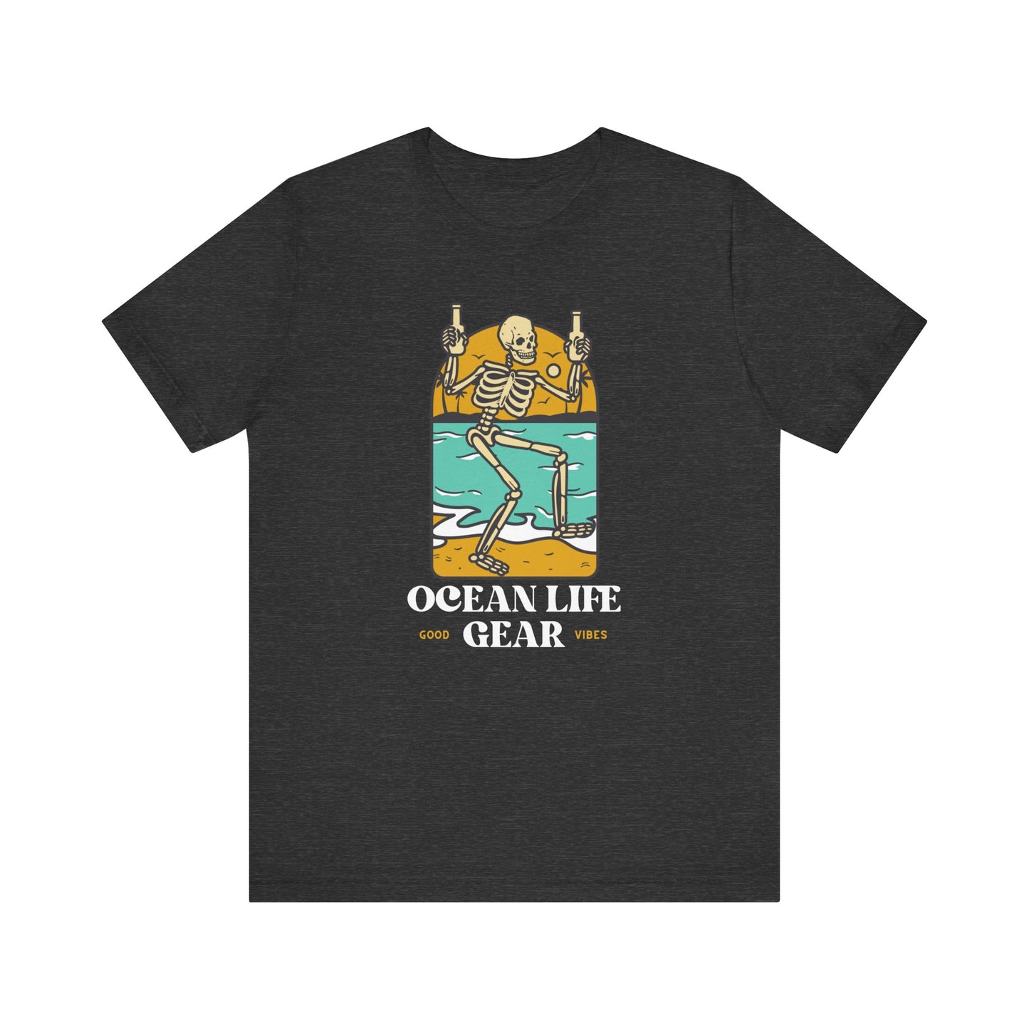 Scuba Diving Gift, Snorkel Tee, Scuba Diving Shirt, Scuba Diver Gift, Ocean Lover TShirt, Gifts For Snorkeler Scuba Divers, Ocean Life Gear T-Shirt Printify Dark Grey Heather XS