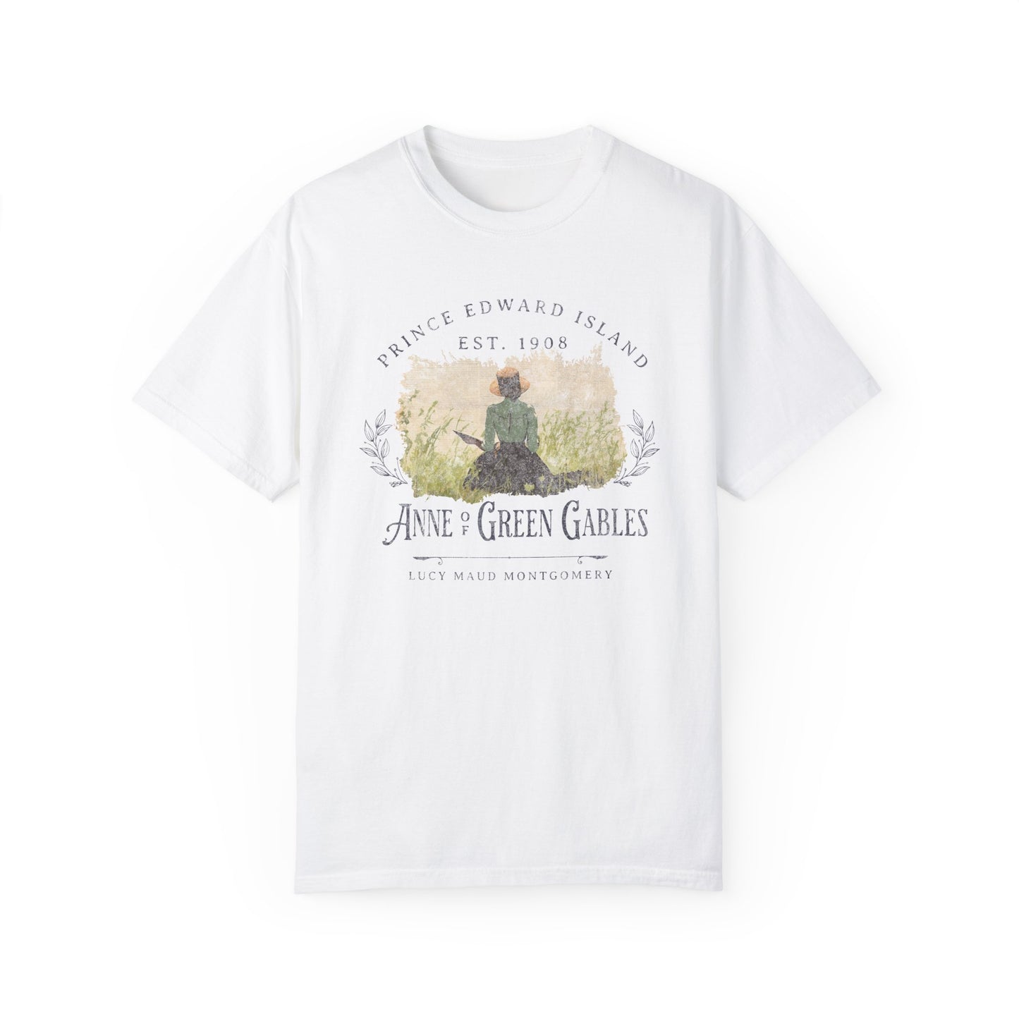 Charming Anne of Green Gables Unisex T-Shirt, Vintage Literary Tee, Gift for Book Lovers, Classic Literature Apparel, Summer Casual Wear T-Shirt Printify White S