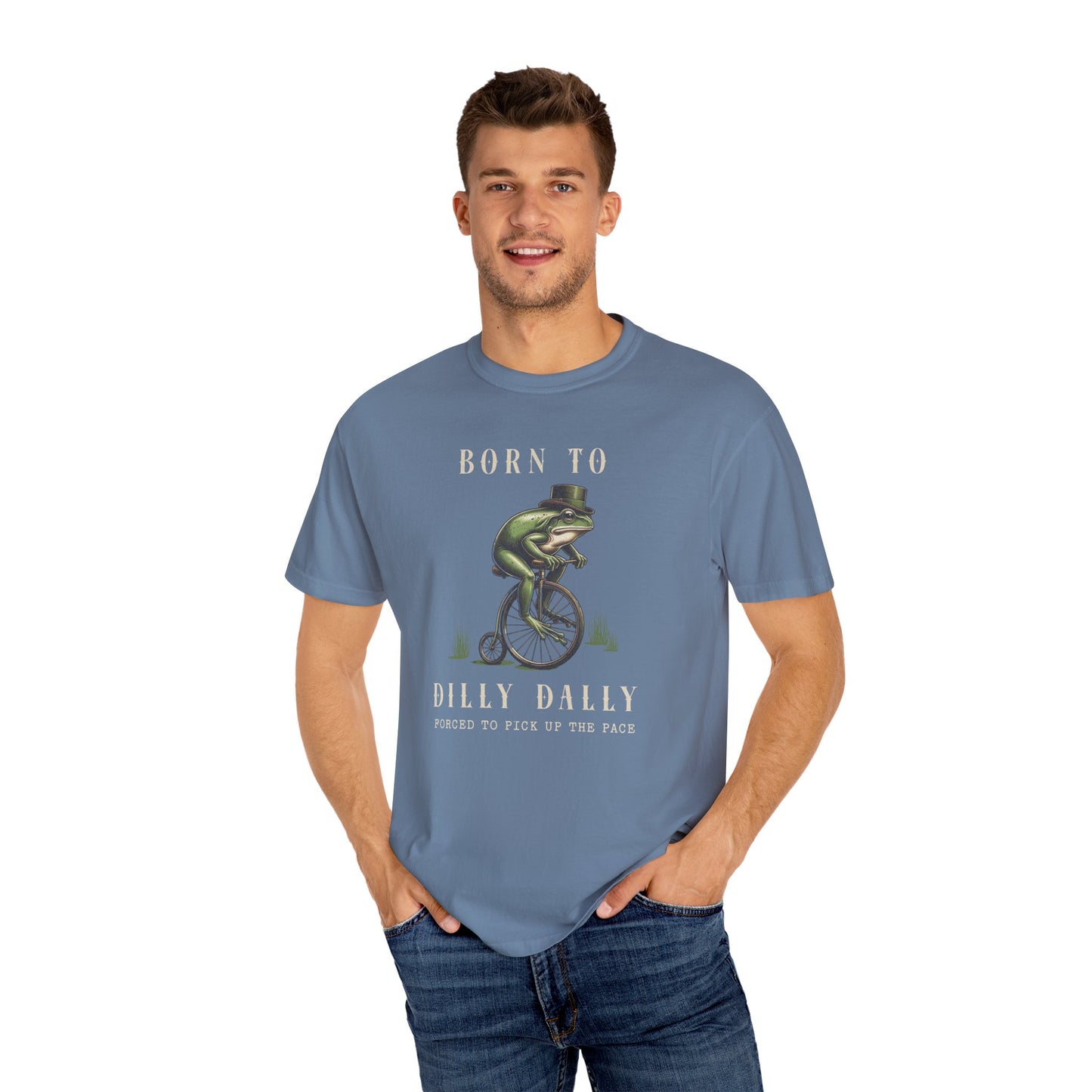Dilly Dally Frog T-Shirt Retro Vibes Froggy Meme Shirt Vintage Frog And Toad Aesthetic Frog Lover Gift For Her Birthday Viral Trendy Shirt