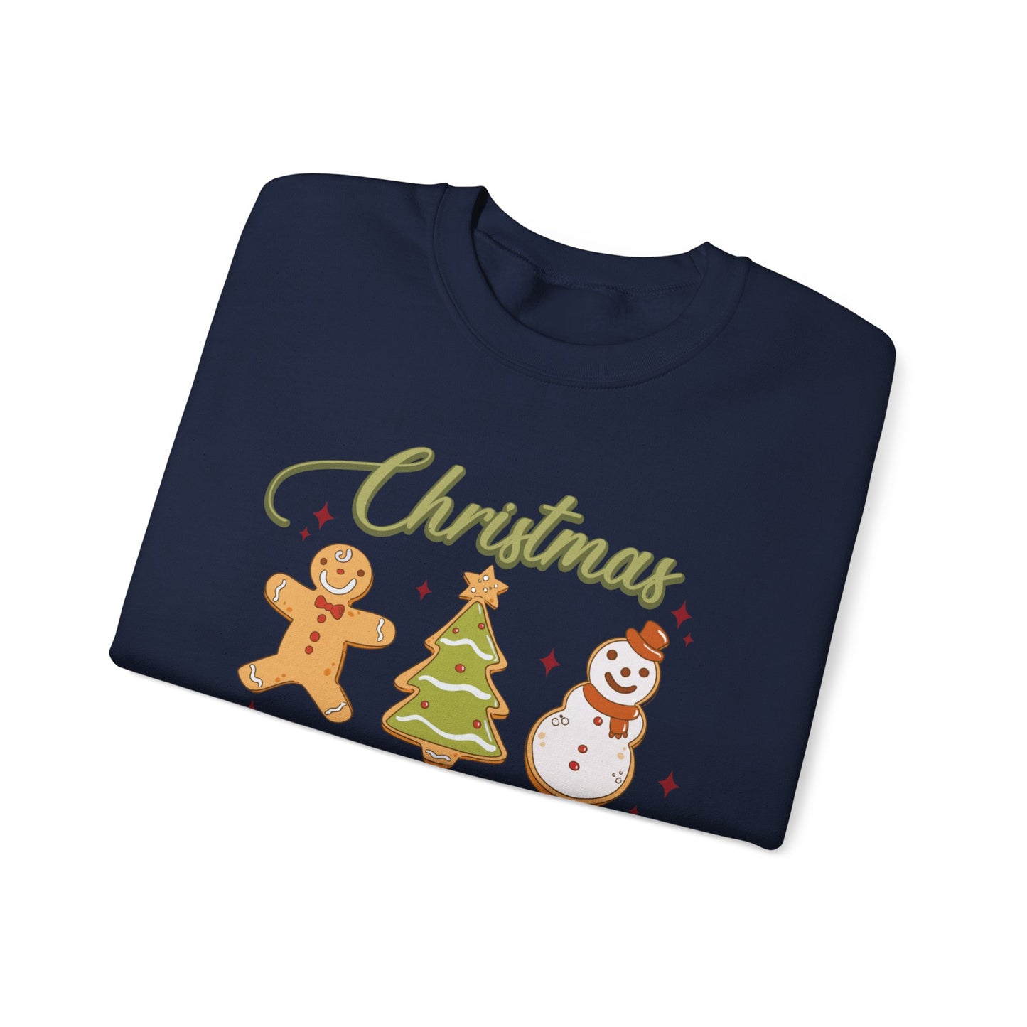 Christmas Baking Crew Sweatshirt, Christmas Baking Team Matching Sweater, Christmas Baking Women's Christmas Shirts, Christmas Cookie Crew Sweatshirt Printify
