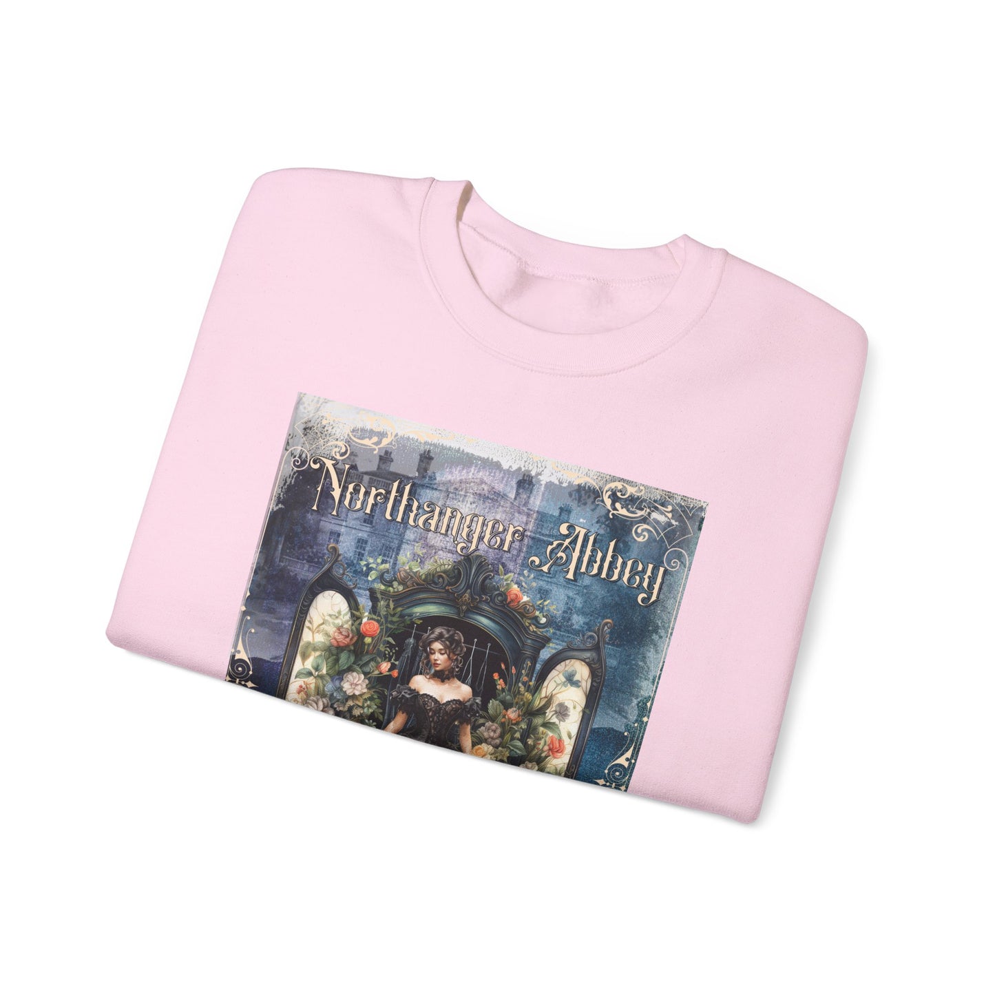 Jane Austen Sweatshirt, Northanger Abbey Historical Romance Sweater, Bookish Literary Jane Austen Fan Art Gift, Gift for Her, Bookclub Shirt Sweatshirt Printify