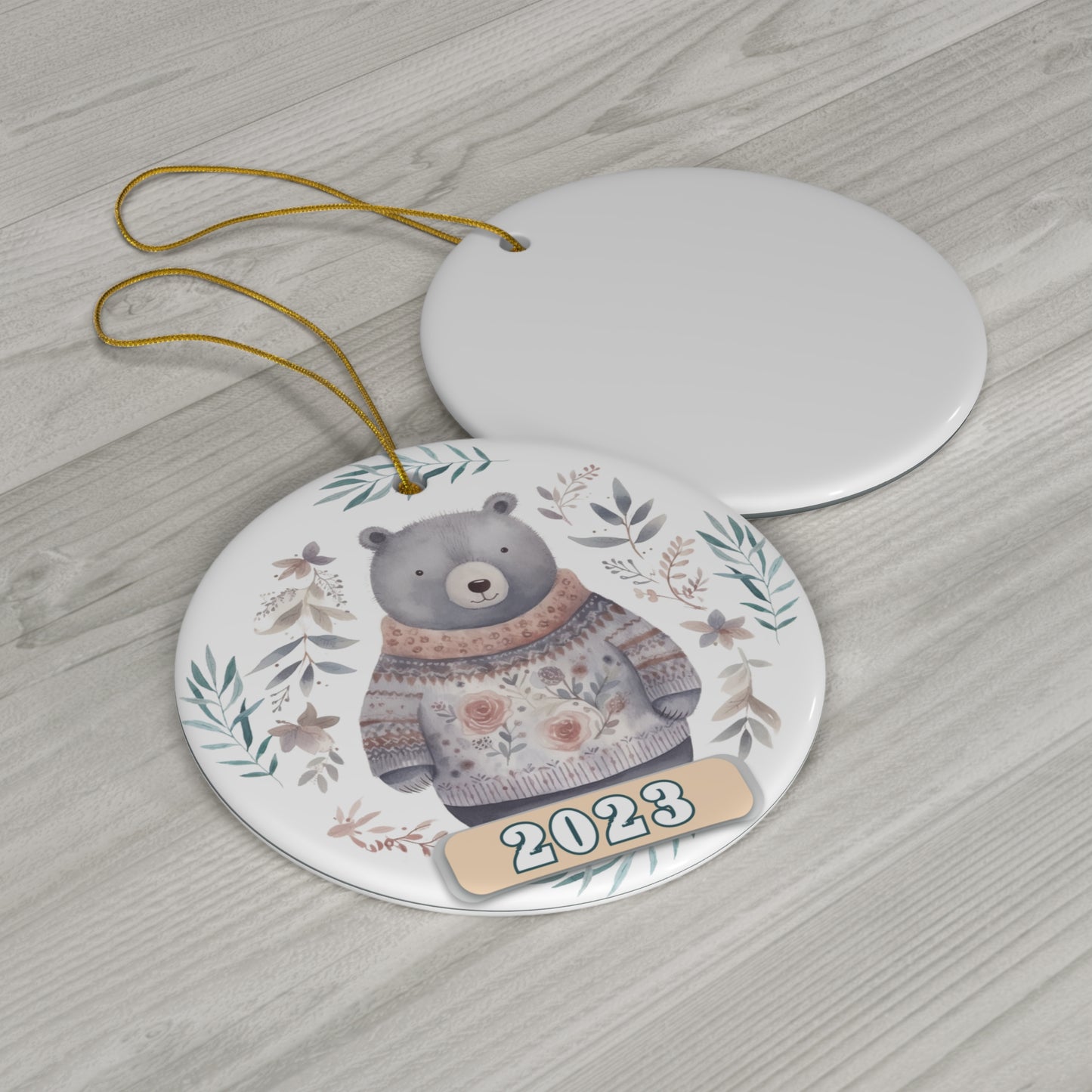Christmas 2023 Ornament, Scandinavian, Swedish Decoration, Holiday Gift Idea, Heirloom Keepsake, Host Gift Exchange, Family Xmas Tree Bauble Home Decor Printify