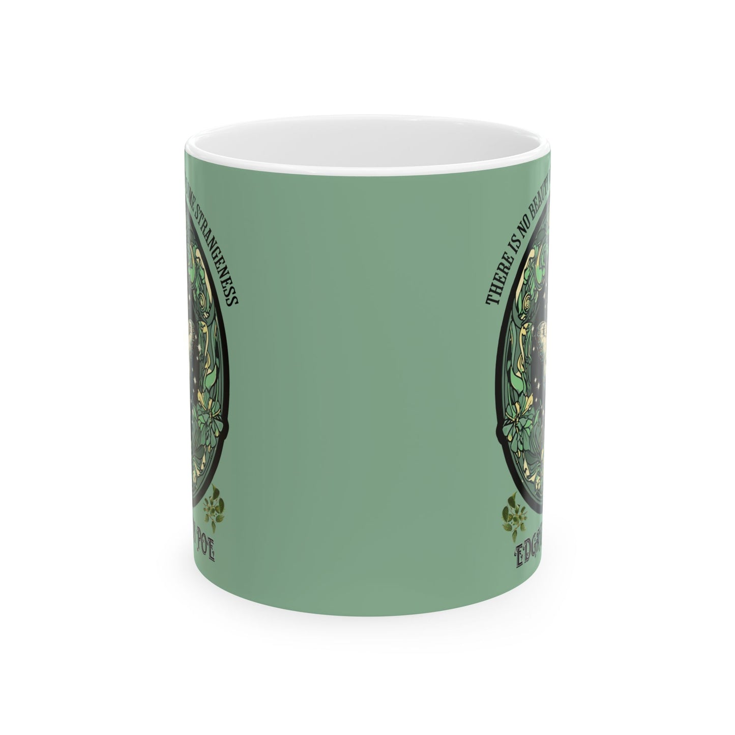 Edgar Allan Poe Coffee Mug Nevermore The Raven Coffee Cup Gift For Book Lover Reader Gifts For Gothic Dark Academia Bookish Birthday Gift Mug Printify 11oz
