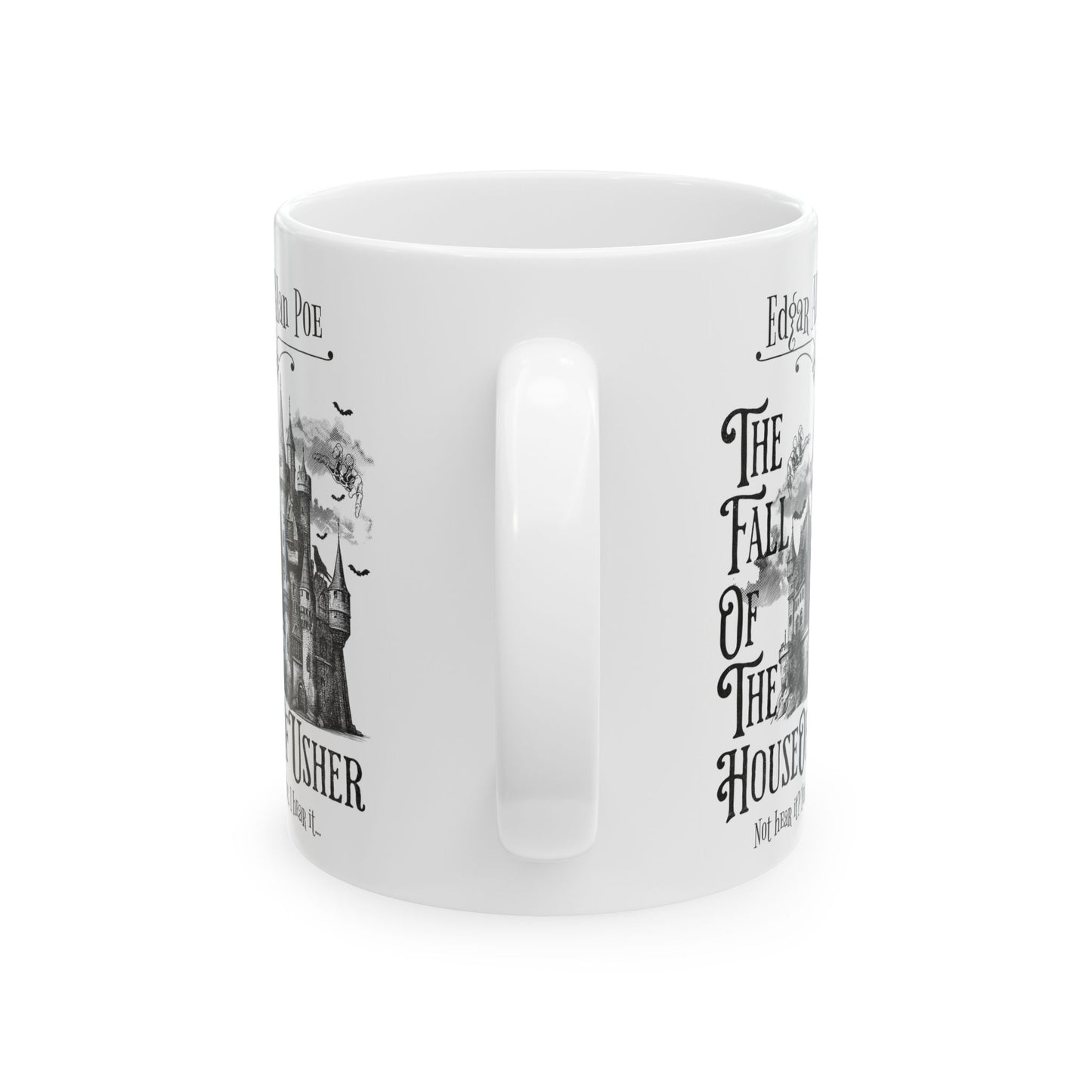 Edgar Allan Poe Coffee Mug Fall Of The House Of Usher Coffee Cup Gift For Book Lover Reader Gift For Gothic Dark Academia Bookish Birthday Mug Printify
