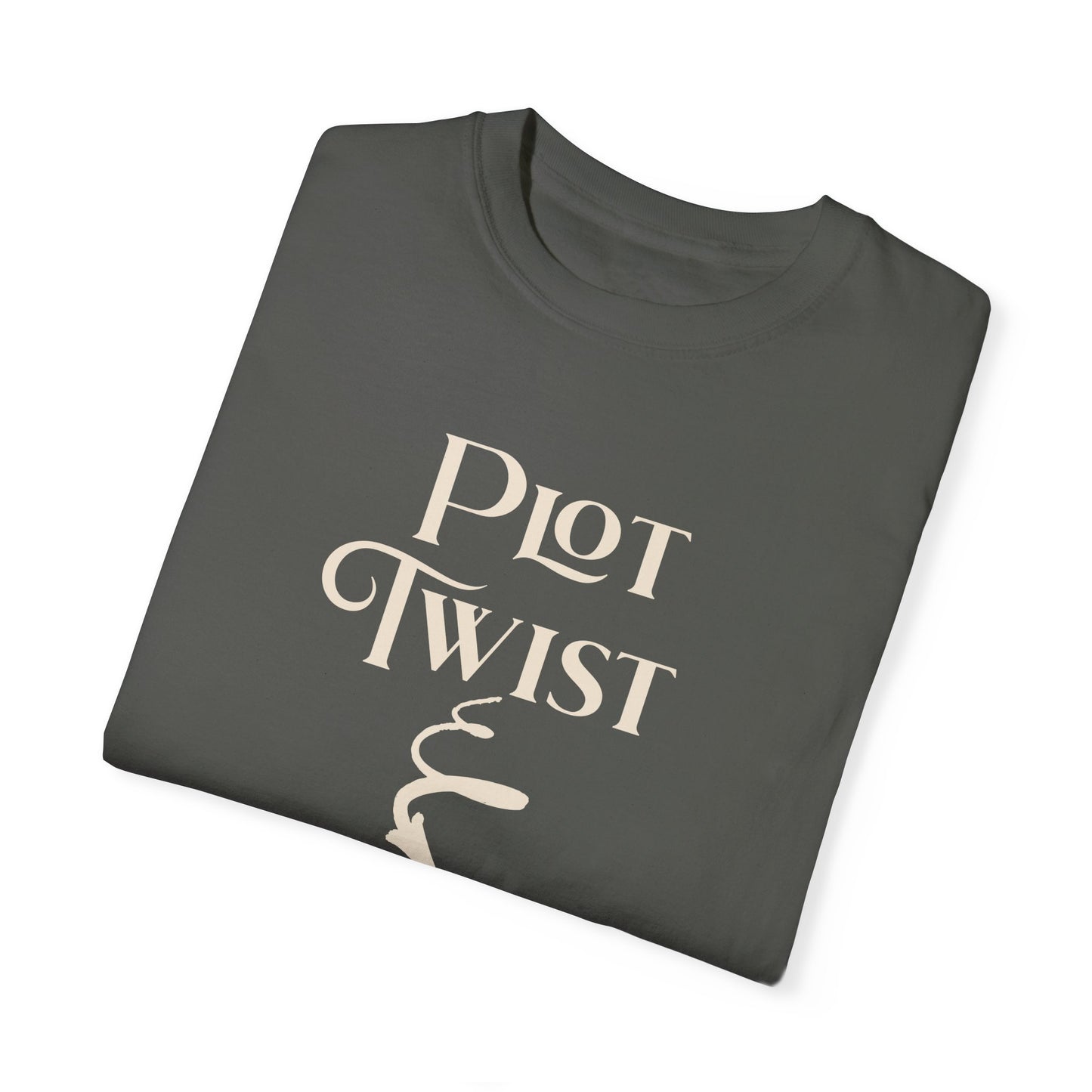Plot Twist T-Shirt Author Shirt Pregnancy Announcement For Expecting Blog Writers Journalists Gift For Her Baby Shower Gift Baby Reveal T-Shirt Printify