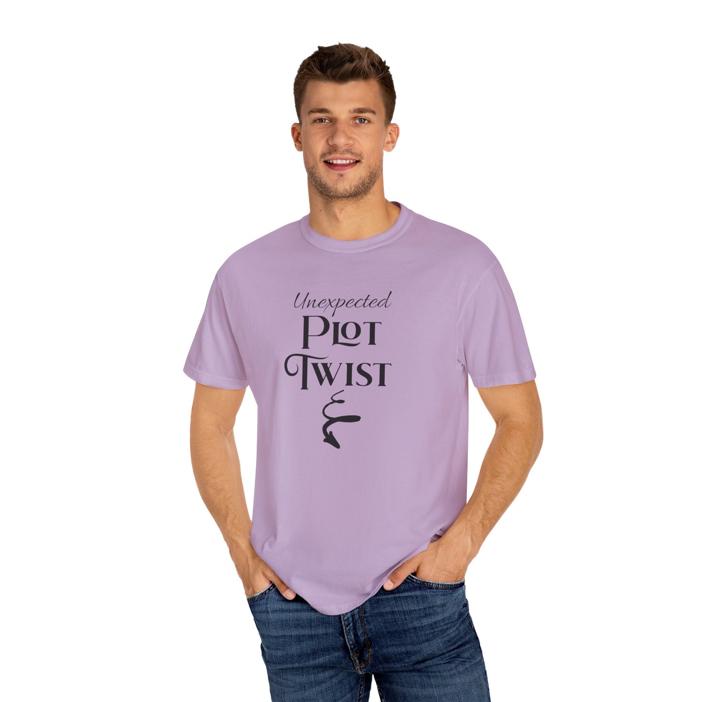Plot Twist T-Shirt Author Shirt Pregnancy Announcement For Expecting Blog Writers Journalists Gift For Her Baby Shower Gift Baby Reveal T-Shirt Printify