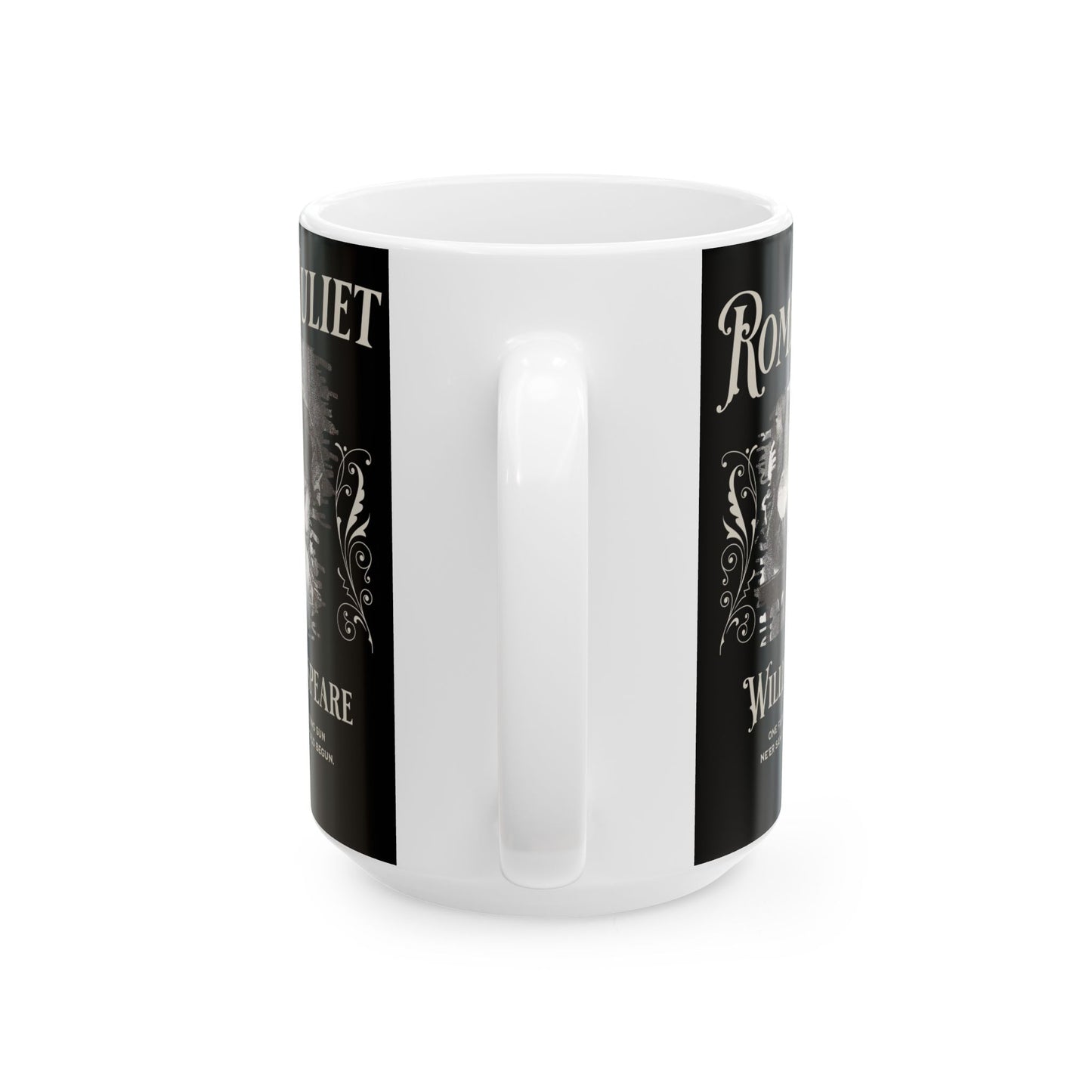 Romeo & Juliet Coffee Mug William Shakespeare Fan Gift For Theatre Lovers Dark Academia Gift Bookish Merch Playwrite Actor Gift For Birthday Mug Printify