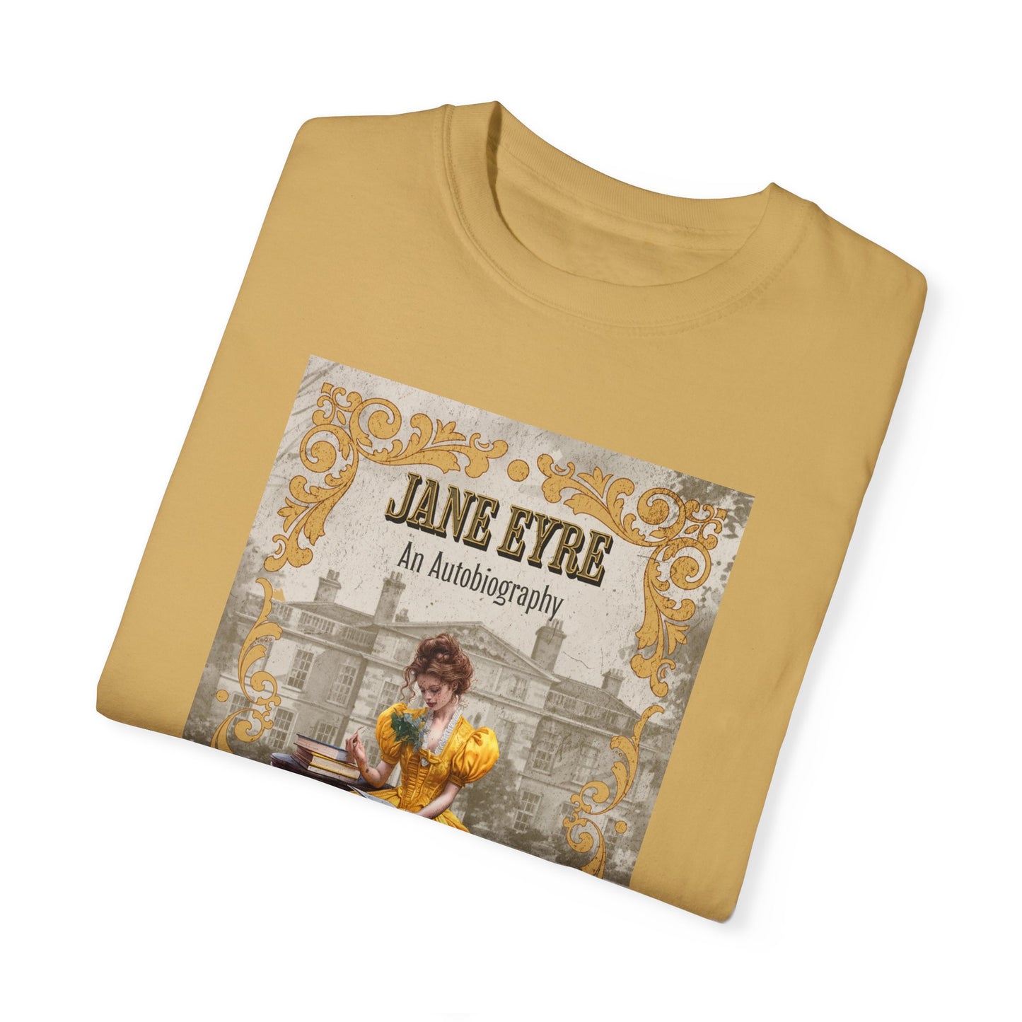 Jane Eyre T-shirt, Charlotte Brontë Historical Romance Comfort Colors Tee, Bookish Literary Brontë Sisters Fan Art Gift for Her, Bookclub T-Shirt Printify