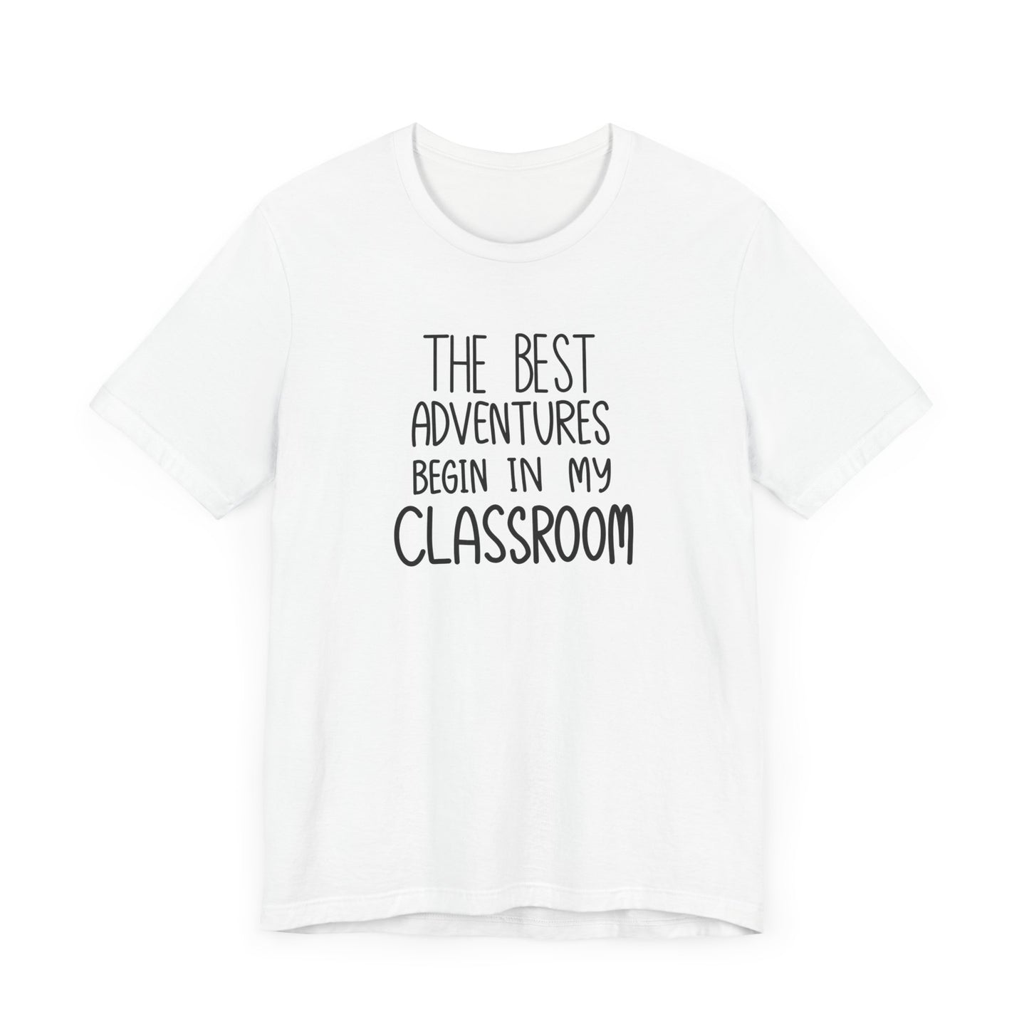 Cute Teacher TShirt Gift, Education Tee, Elementary School Teacher Appreciation, Funny Back To School Shirt, Teacher T-Shirt, Teacher Love T-Shirt Printify