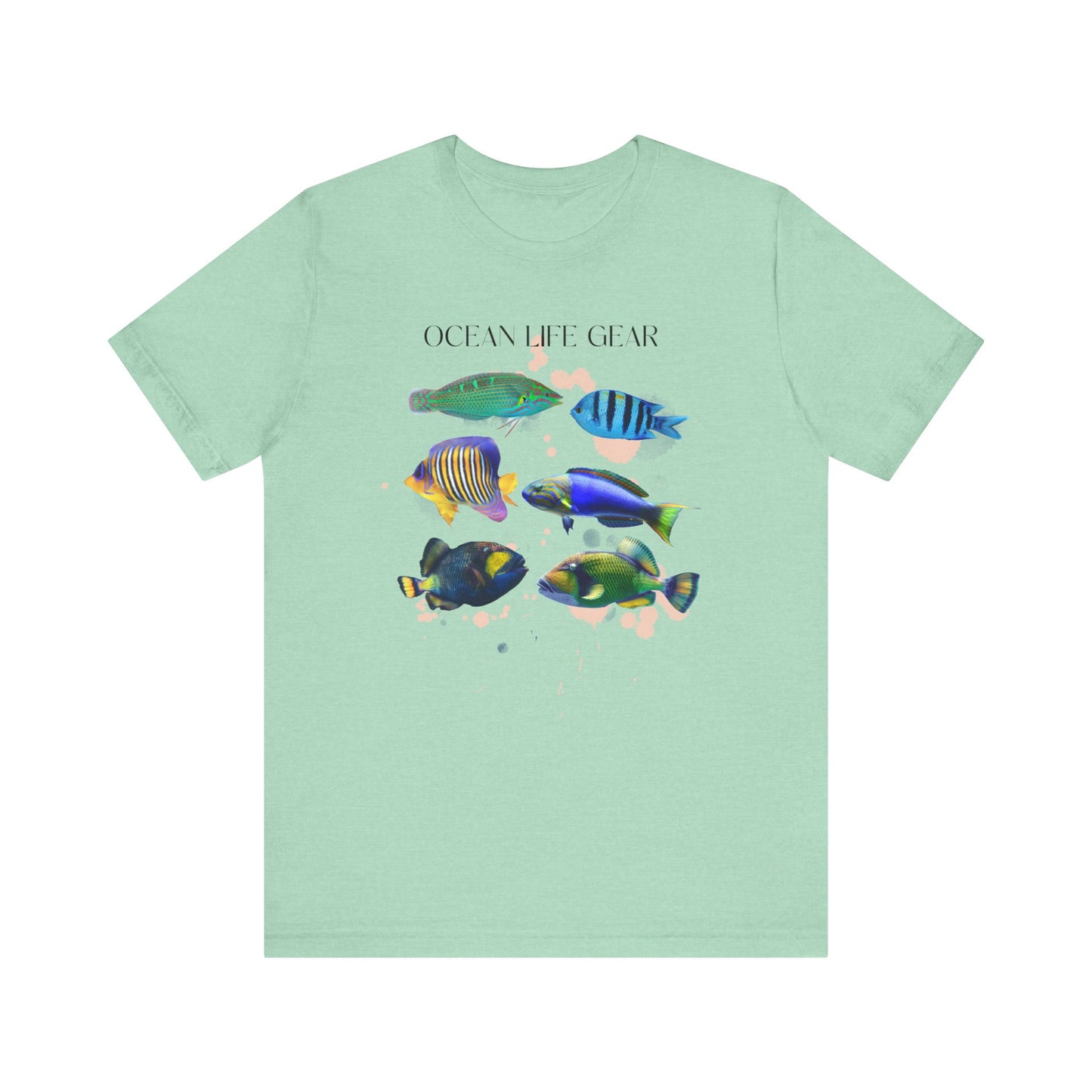 Scuba Diving Gift, Snorkel Tee, Scuba Diving Shirt, Scuba Diver Gift, Ocean Lover TShirt, Gifts For Snorkeler Scuba Divers, Ocean Life Gear T-Shirt Printify Heather Mint XS