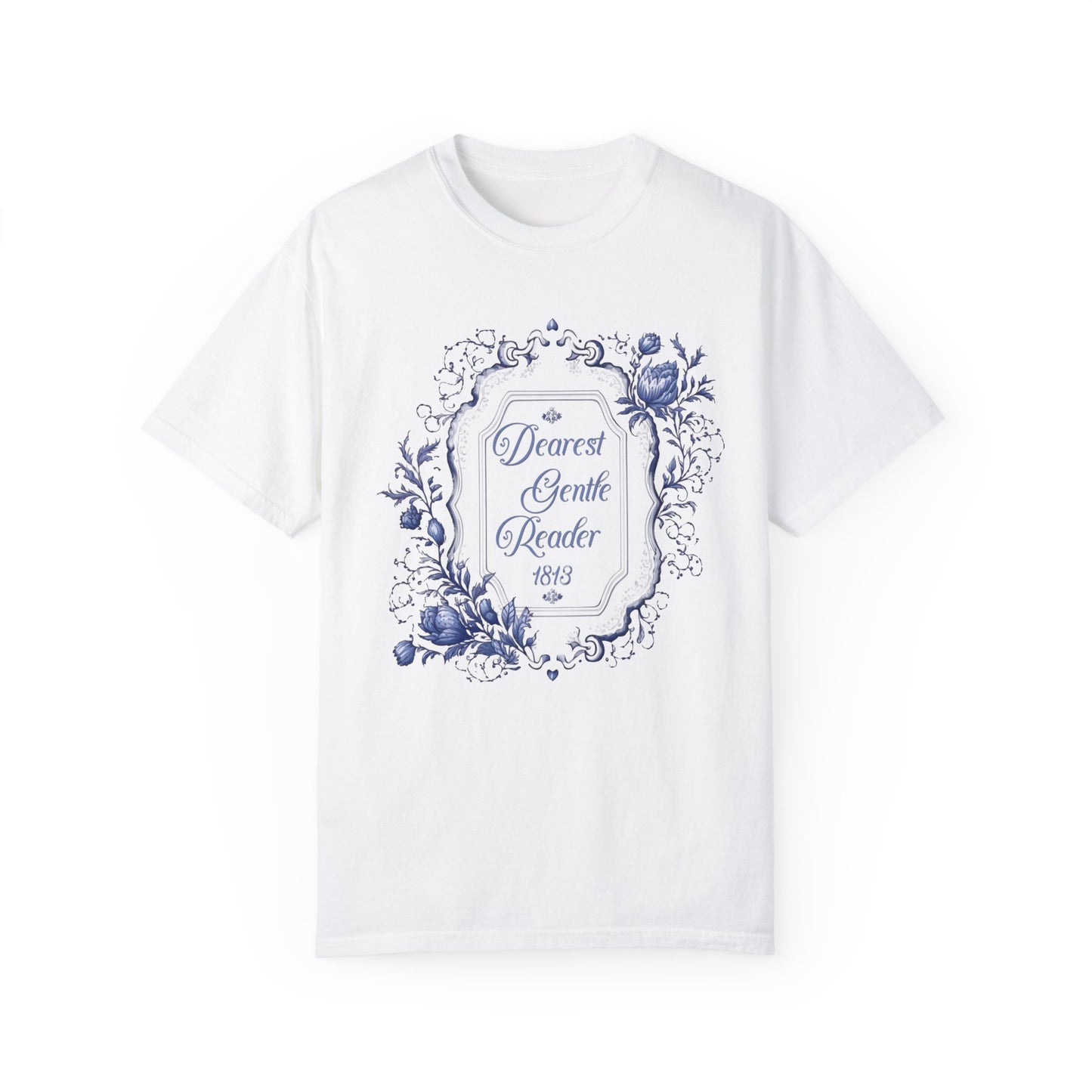 Dearest Gentle Reader Shirt Regency England Ton Society Papers Gift For Bridgerton Fan Historical Drama Romance Reader Gift Bookclub Gift T-Shirt Printify