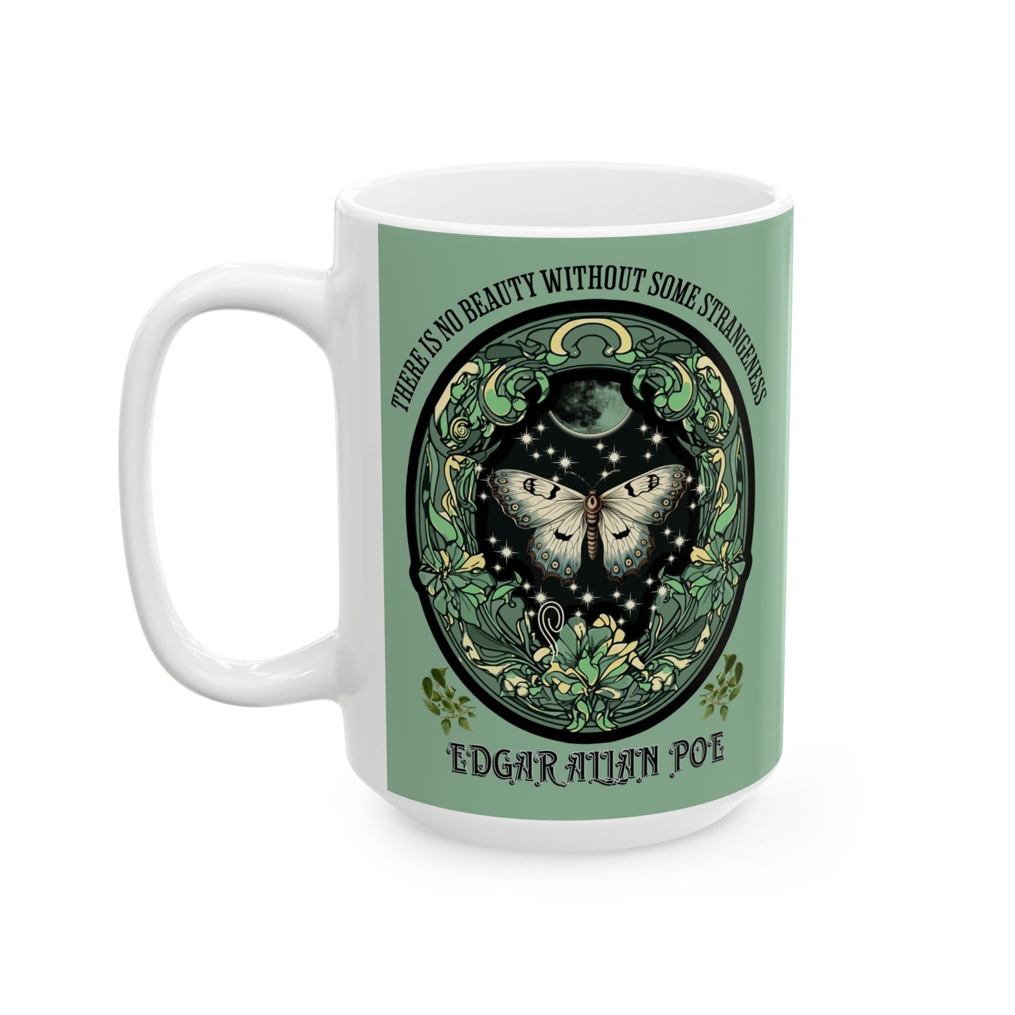 Edgar Allan Poe Coffee Mug Nevermore The Raven Coffee Cup Gift For Book Lover Reader Gifts For Gothic Dark Academia Bookish Birthday Gift Mug Printify