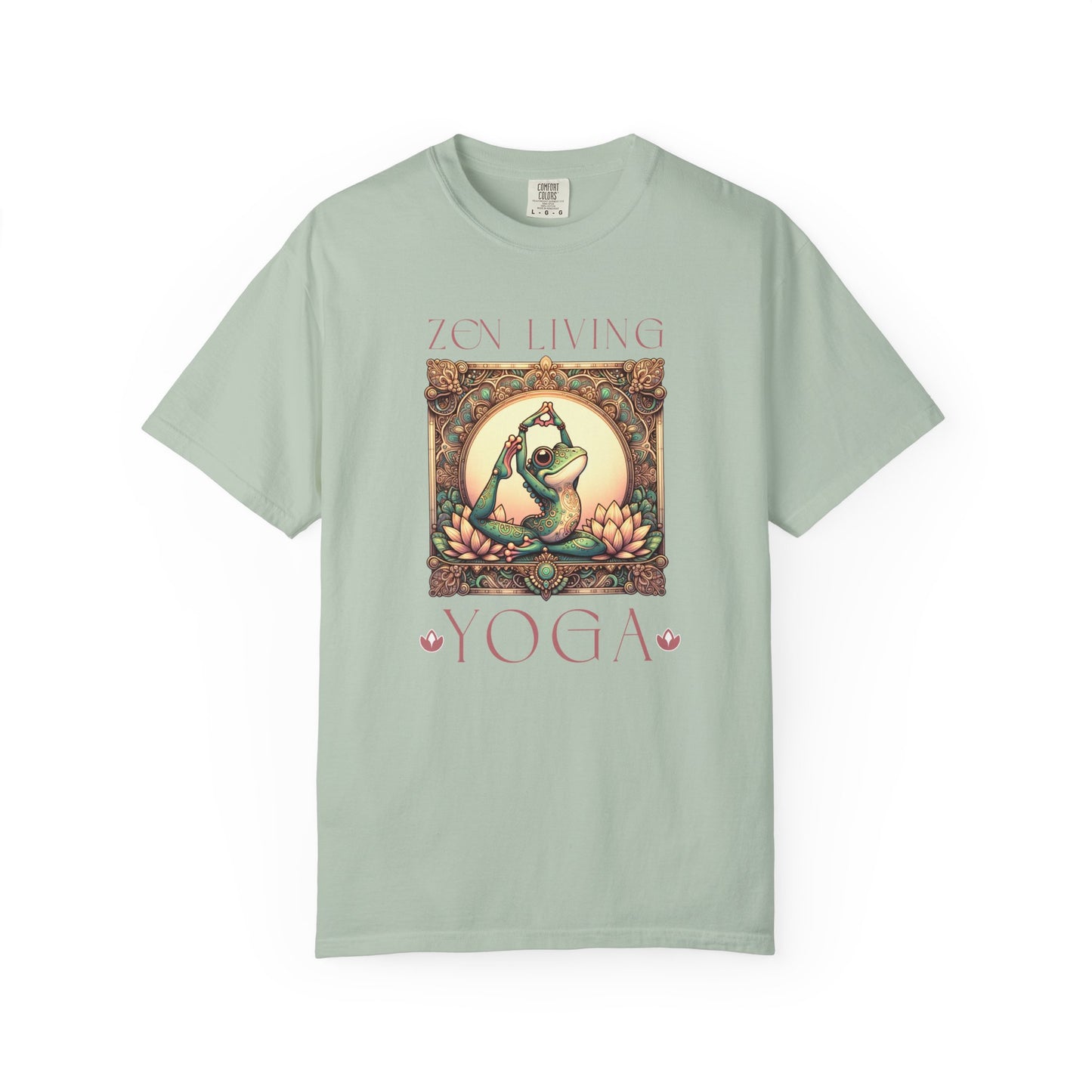 Yoga Frog Zen Living Unisex T-Shirt, Casual Wear, Highlander Fan Gift, T-Shirt Printify Bay S