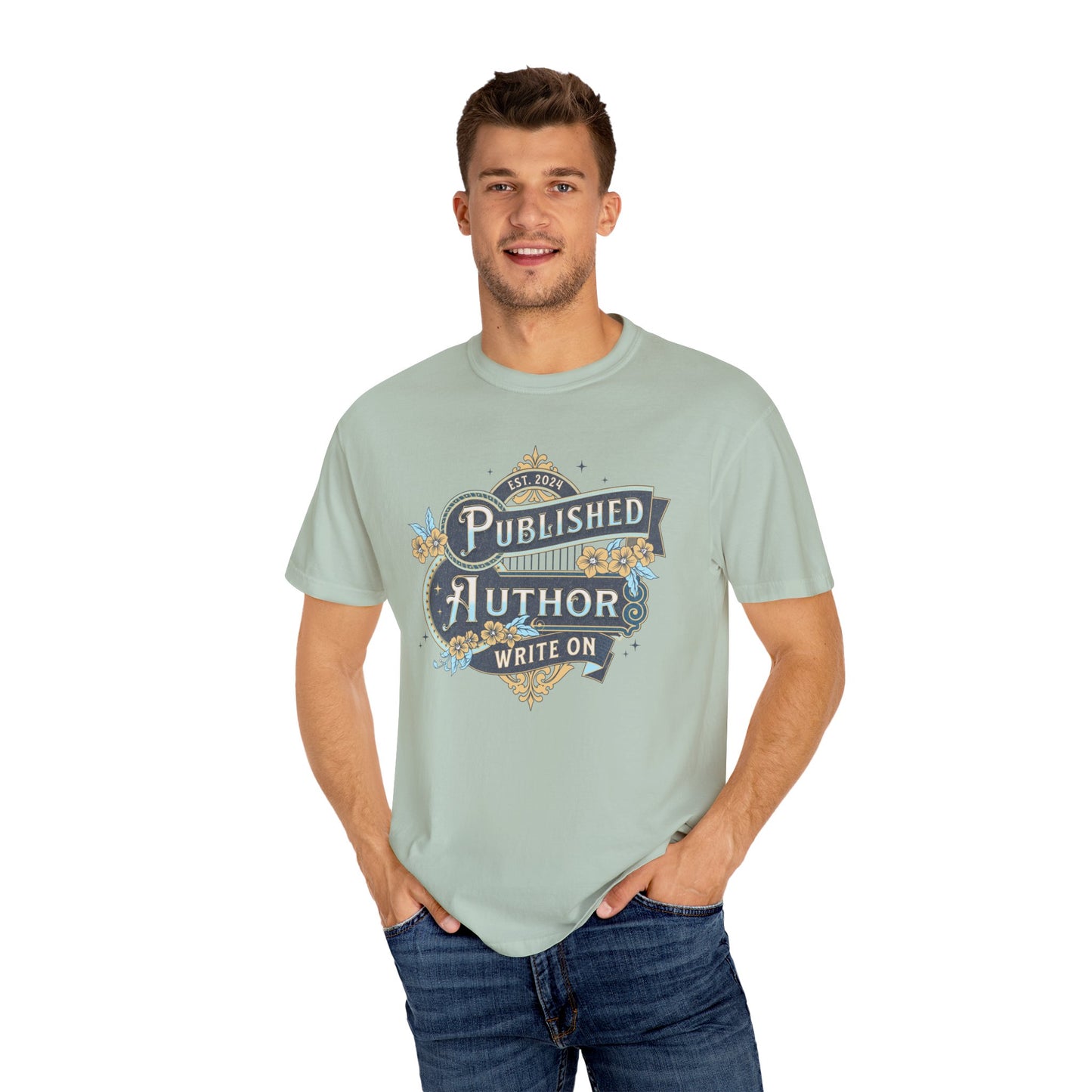 Writer Day T-Shirt Gift For New Published Author Gift For Novel Writer Novelist Gift For Blogger Journalist Gift Birthday Christmas Gift T-Shirt Printify