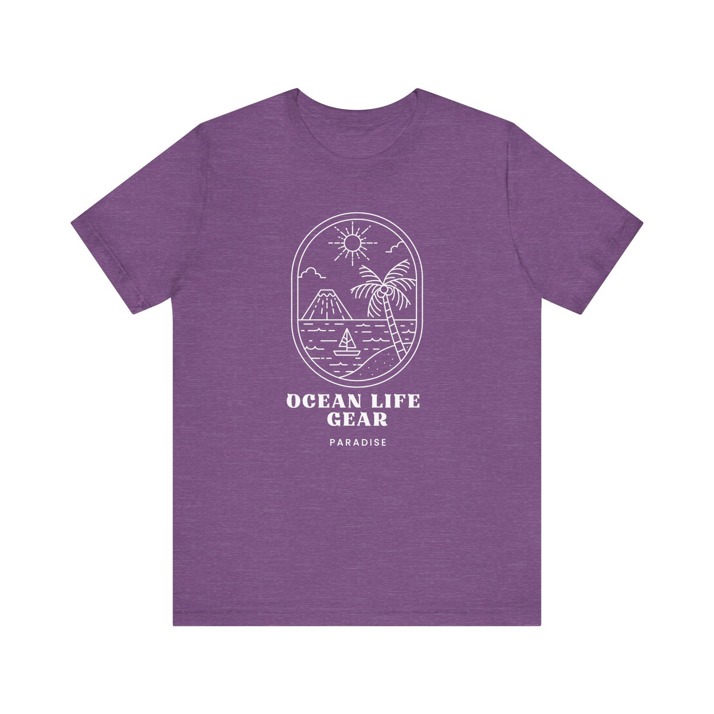 Scuba Diving Gift, Snorkel Tee, Scuba Diving Shirt, Scuba Diver Gift, Ocean Lover TShirt, Gifts For Snorkeler Scuba Divers, Ocean Life T-Shirt Printify Heather Team Purple XS