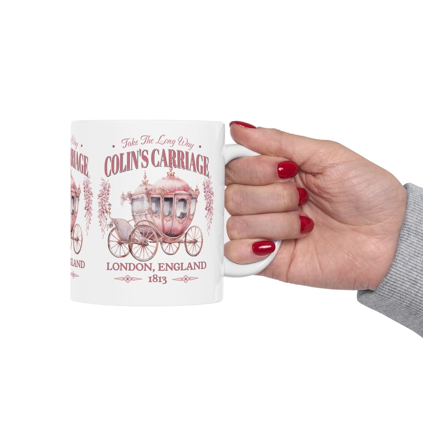 Colins Carriage Club Mug Regency England Ton Society Gift For Bridgeton Fan Historical Drama Penelope Romance Reader Gift Bookclub Gift Mug Printify