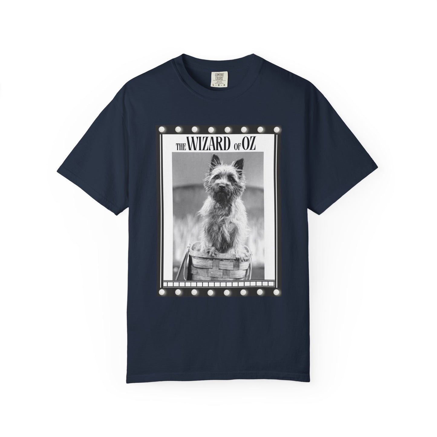 The Wizard Of Oz Toto Unisex T-Shirt, Casual Wear, an Gift, T-Shirt Printify Navy S