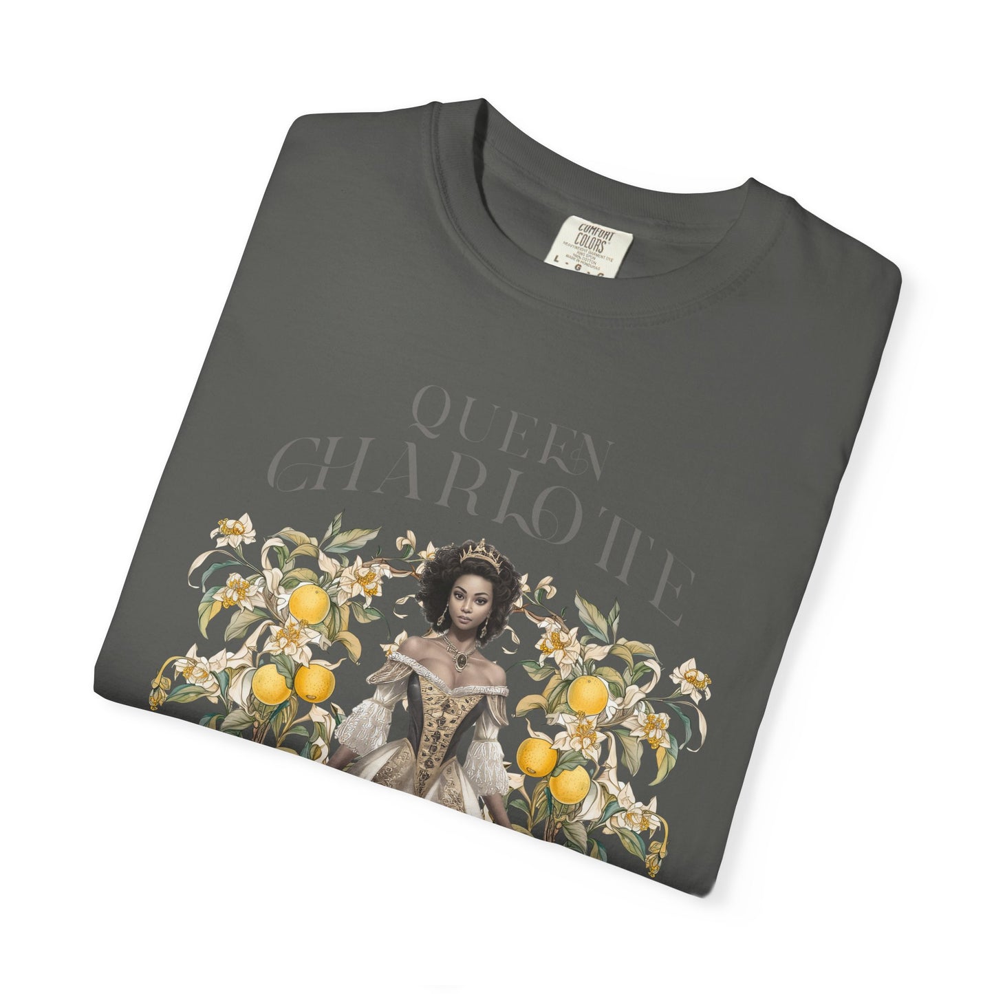 Queen Charlotte T-Shirt Literary Regency Period Tee Historical Drama Series Watching Spilling The Tea Theme Gift for Her Birthday Christmas