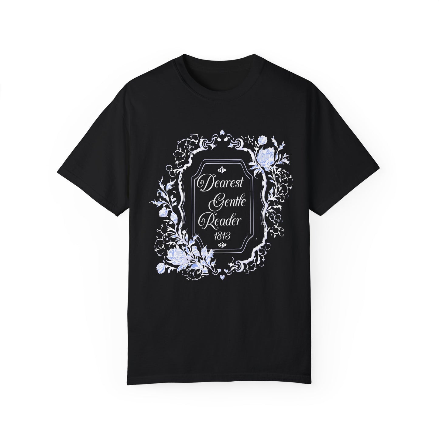 Dearest Gentle Reader Shirt Regency England Ton Society Papers Gift For Bridgerton Fan Historical Drama Romance Reader Gift Bookclub Gift T-Shirt Printify