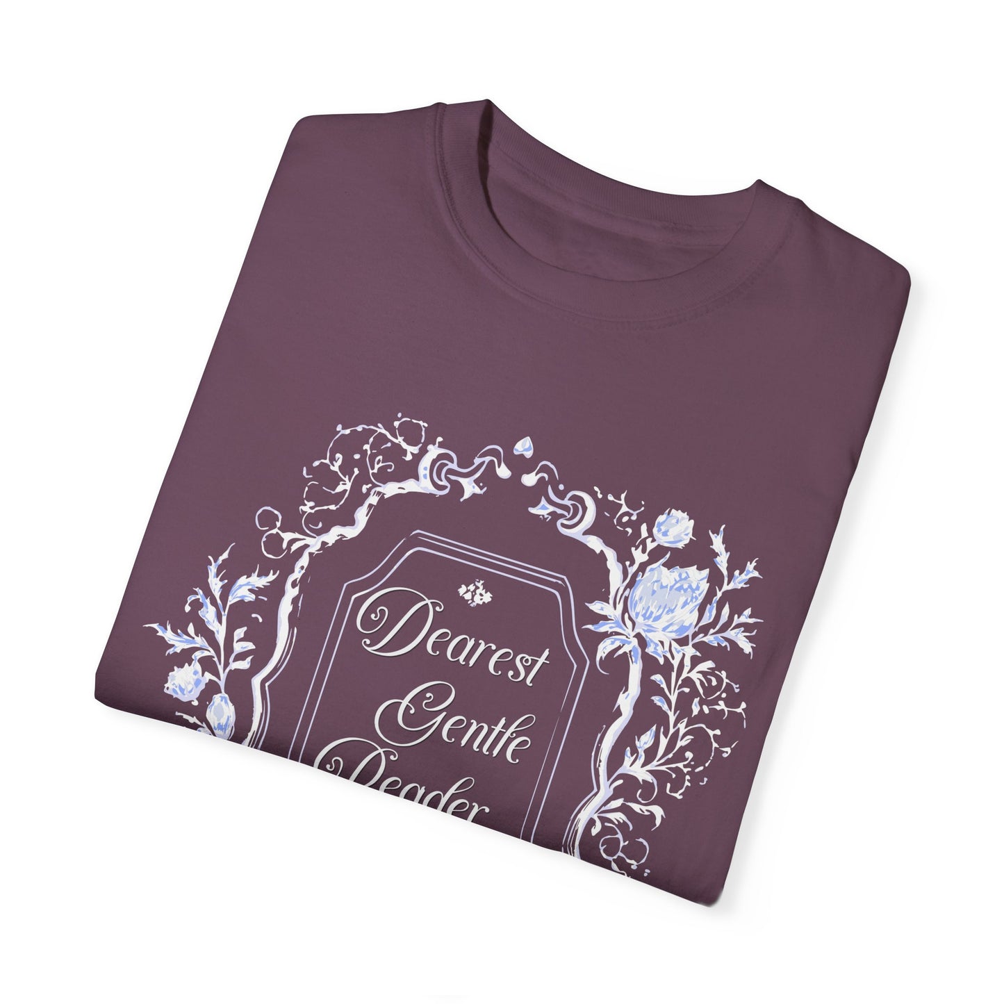 Dearest Gentle Reader Shirt Regency England Ton Society Papers Gift For Bridgerton Fan Historical Drama Romance Reader Gift Bookclub Gift T-Shirt Printify