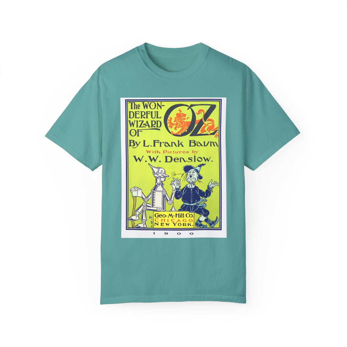 Wizard of Oz T-Shirt Wonderful Wizard of Oz Gift Book Lover Gift Literary Gift Bookish Gift Classic Book Nerd Tee Movie Theme Merch T-Shirt Printify Seafoam S