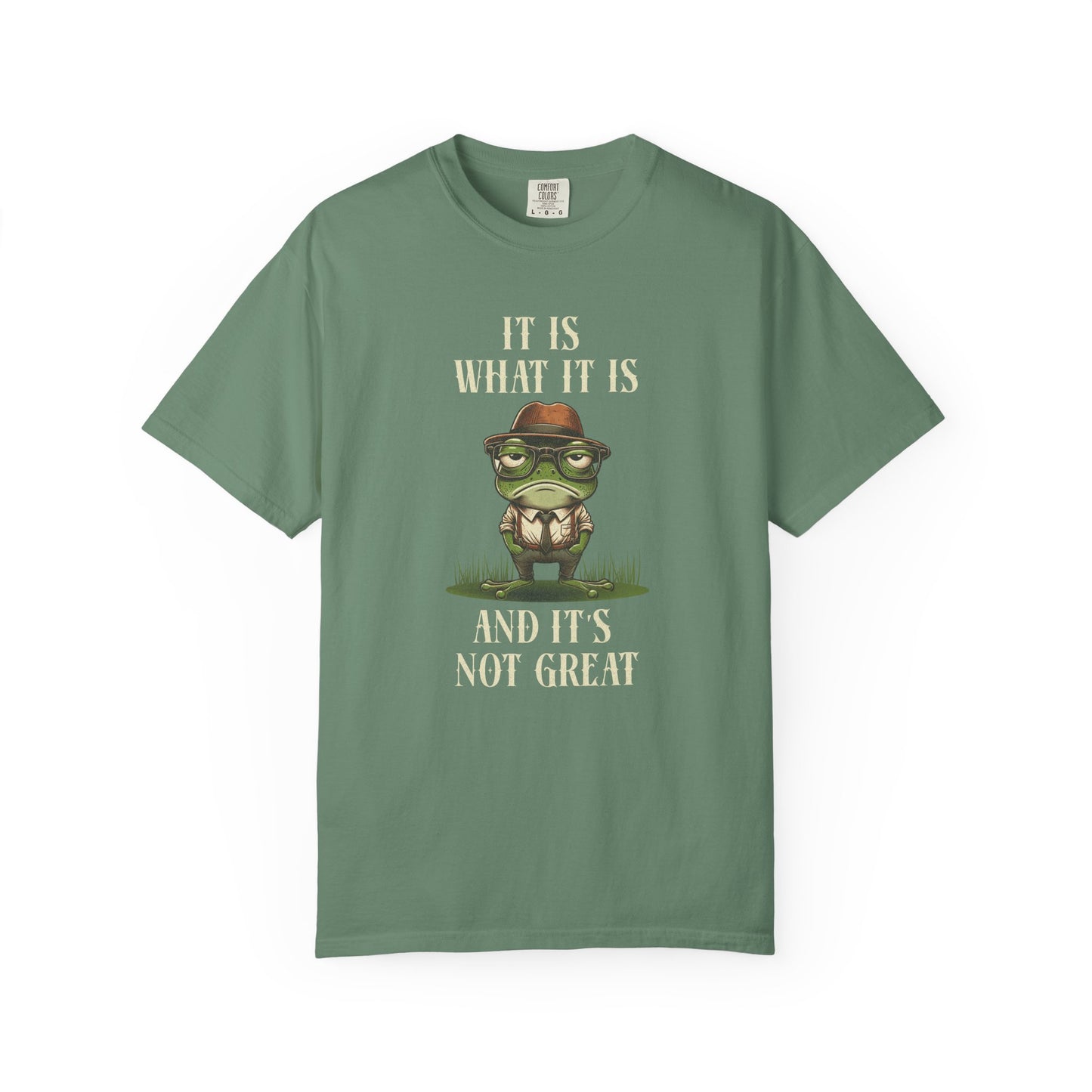 Funny Frog T-Shirt Retro Self Care Froggy Meme Shirt Vintage Frog And Toad Aesthetic Frog Lover Gift For Her Birthday Viral Trendy Shirt T-Shirt Printify Light Green S