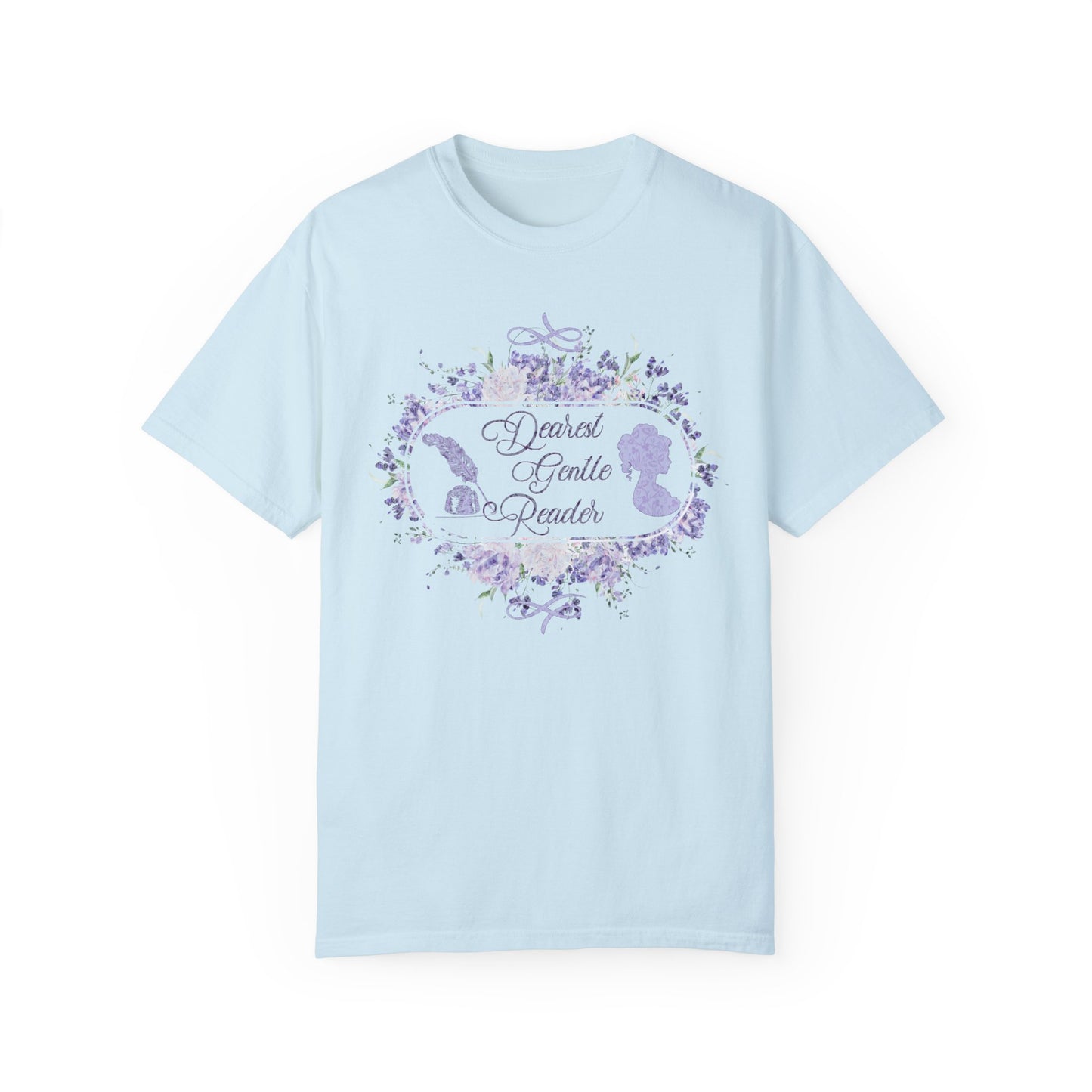 Dearest Gentle Reader Shirt Regency England Ton Society Papers Gift For Bridgerton Fan Historical Drama Romance Reader Gift Bookclub Gift T-Shirt Printify
