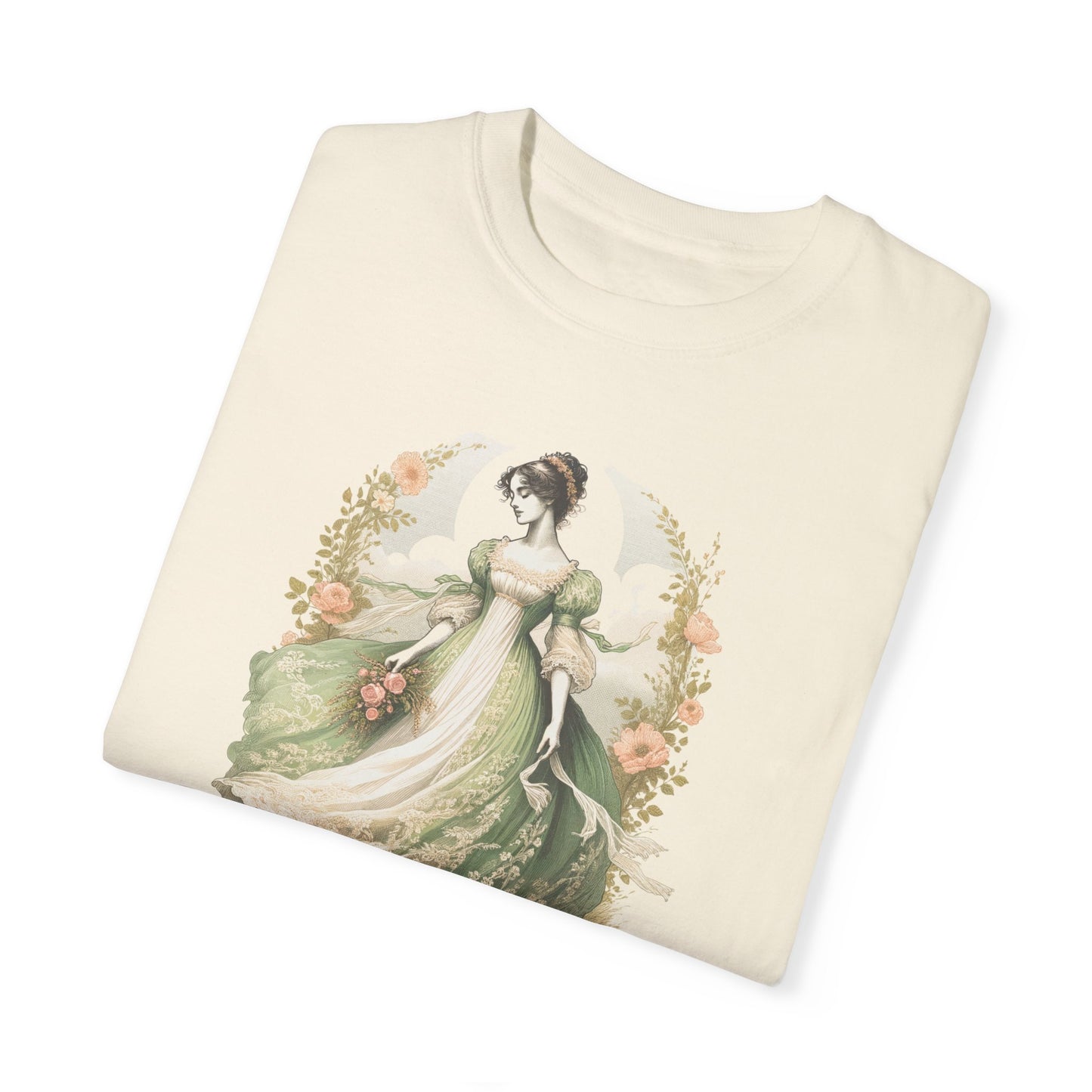 Jane Austen T-Shirt 250th Anniversary Gift For Her Birthday Historical Romance Tee Bookish Literary Gift Bookclub Booknerd Book Lover Shirt T-Shirt Printify