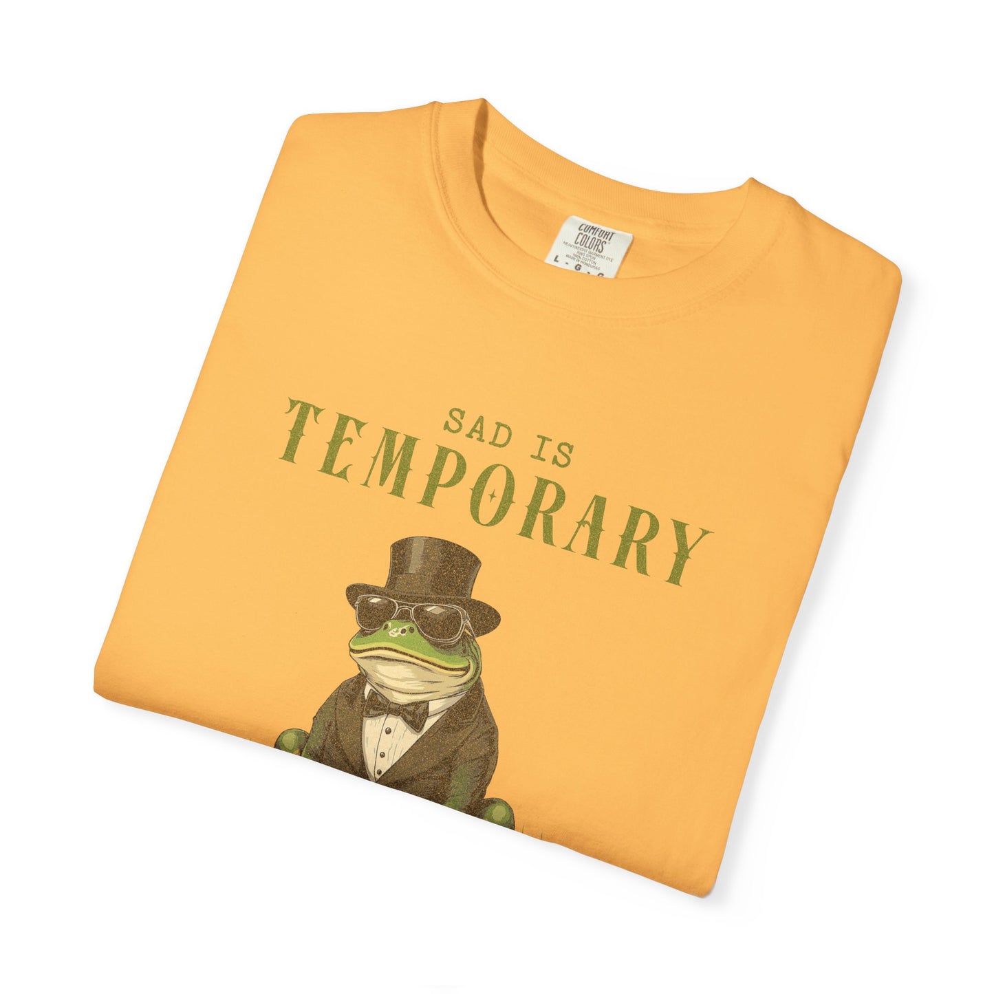 Funny Frog T-Shirt Retro Froggy Meme Shirt Vintage Frog And Toad Aesthetic Frog Lover Gift For Her Calm Vibes Birthday Viral Trendy Shirt T-Shirt Printify