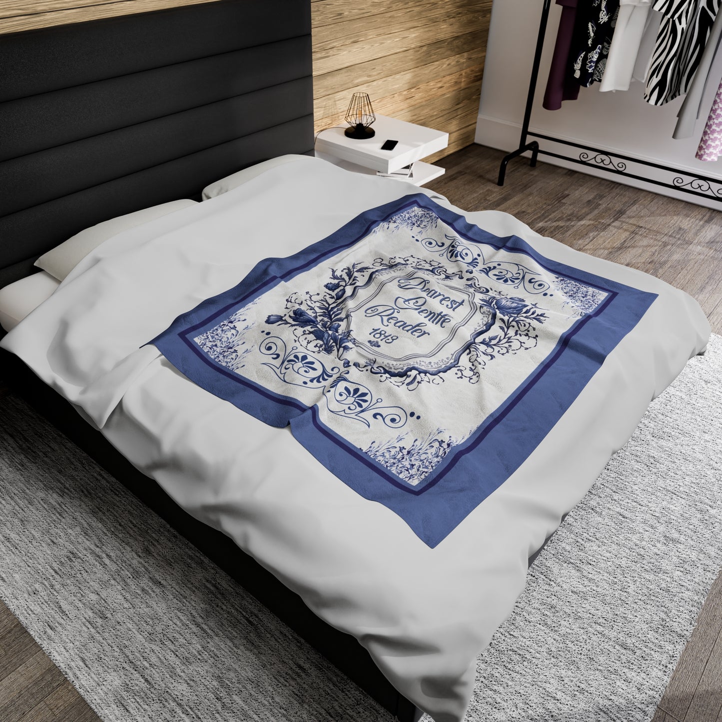 Dearest Gentle Reader Blanket Regency England Ton Society Papers Gift For Bridgeton Fan Historical Drama Romance Reader Gift Bookclub Gift All Over Prints Printify