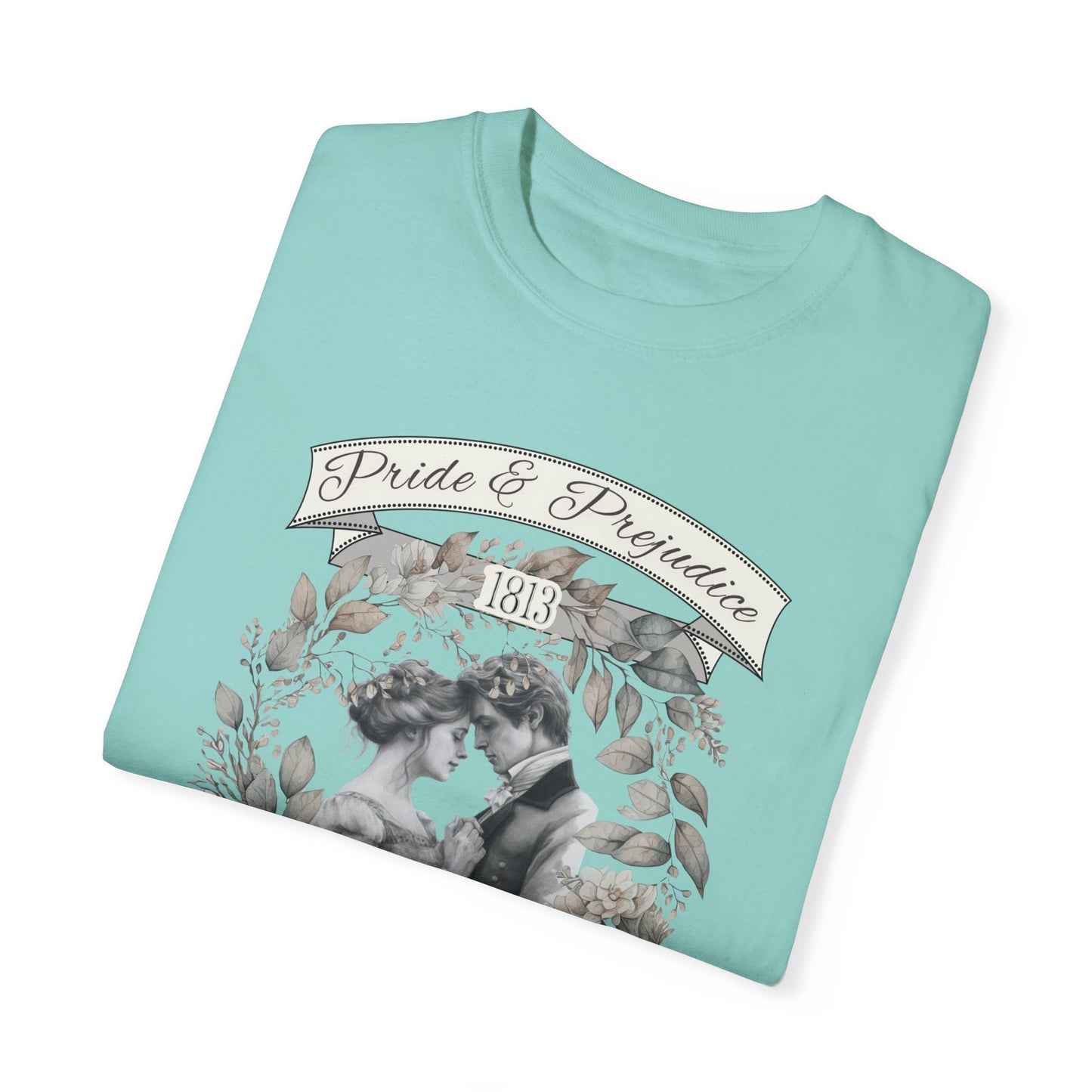 Pride and Prejudice T-Shirt Jane Austen Historical Romance Reader T-Shirt Printify