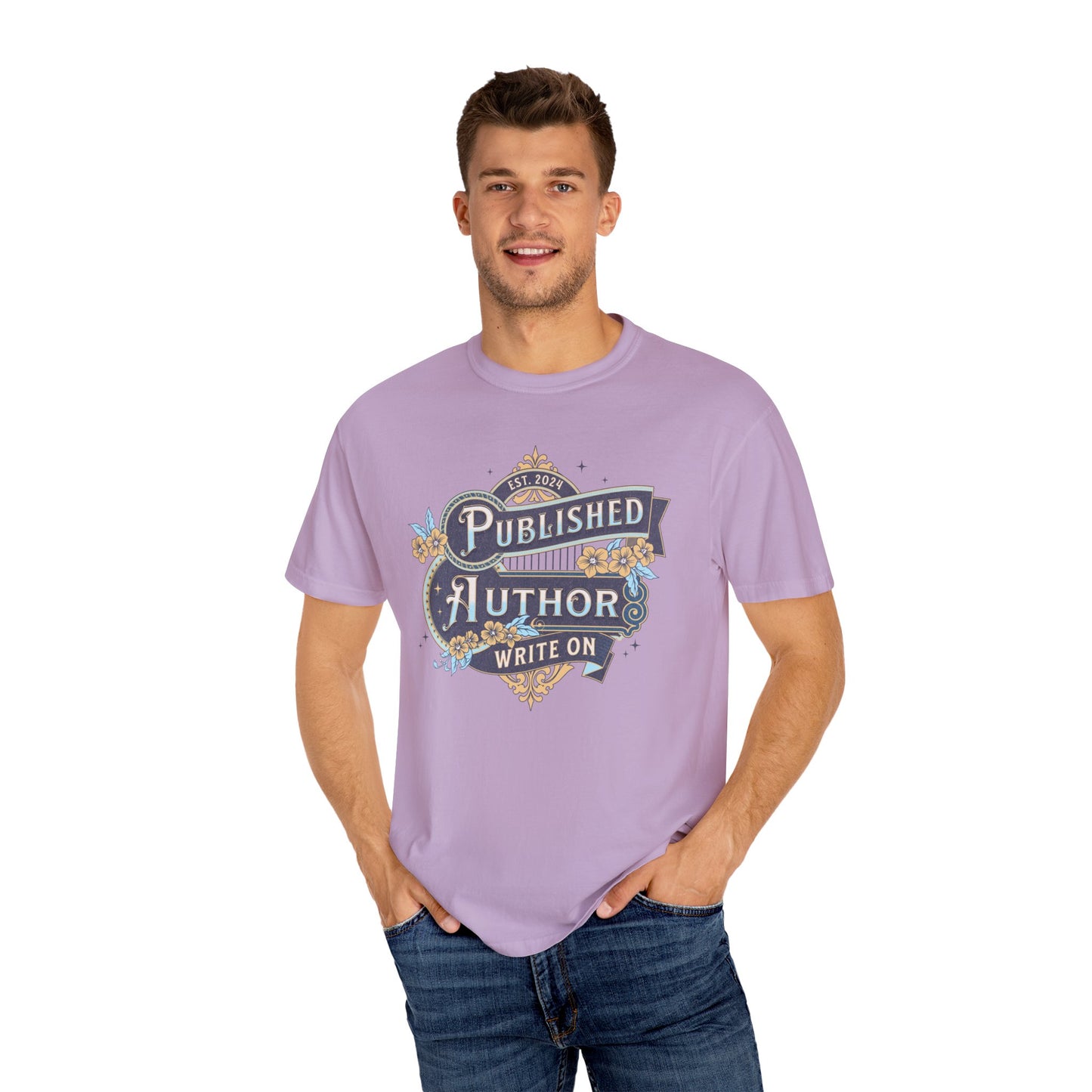 Writer Day T-Shirt Gift For New Published Author Gift For Novel Writer Novelist Gift For Blogger Journalist Gift Birthday Christmas Gift T-Shirt Printify