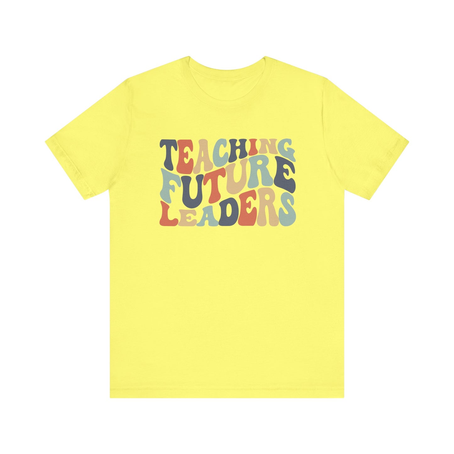 Cute Teacher TShirt Gift, Education Tee, Elementary School Teacher Appreciation, Funny Back To School Shirt, Teacher T-Shirt, Teacher Tee, T-Shirt Printify Yellow XS