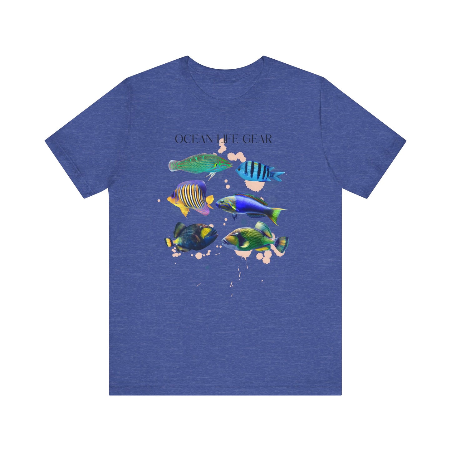 Scuba Diving Gift, Snorkel Tee, Scuba Diving Shirt, Scuba Diver Gift, Ocean Lover TShirt, Gifts For Snorkeler Scuba Divers, Ocean Life Gear T-Shirt Printify Heather True Royal XS