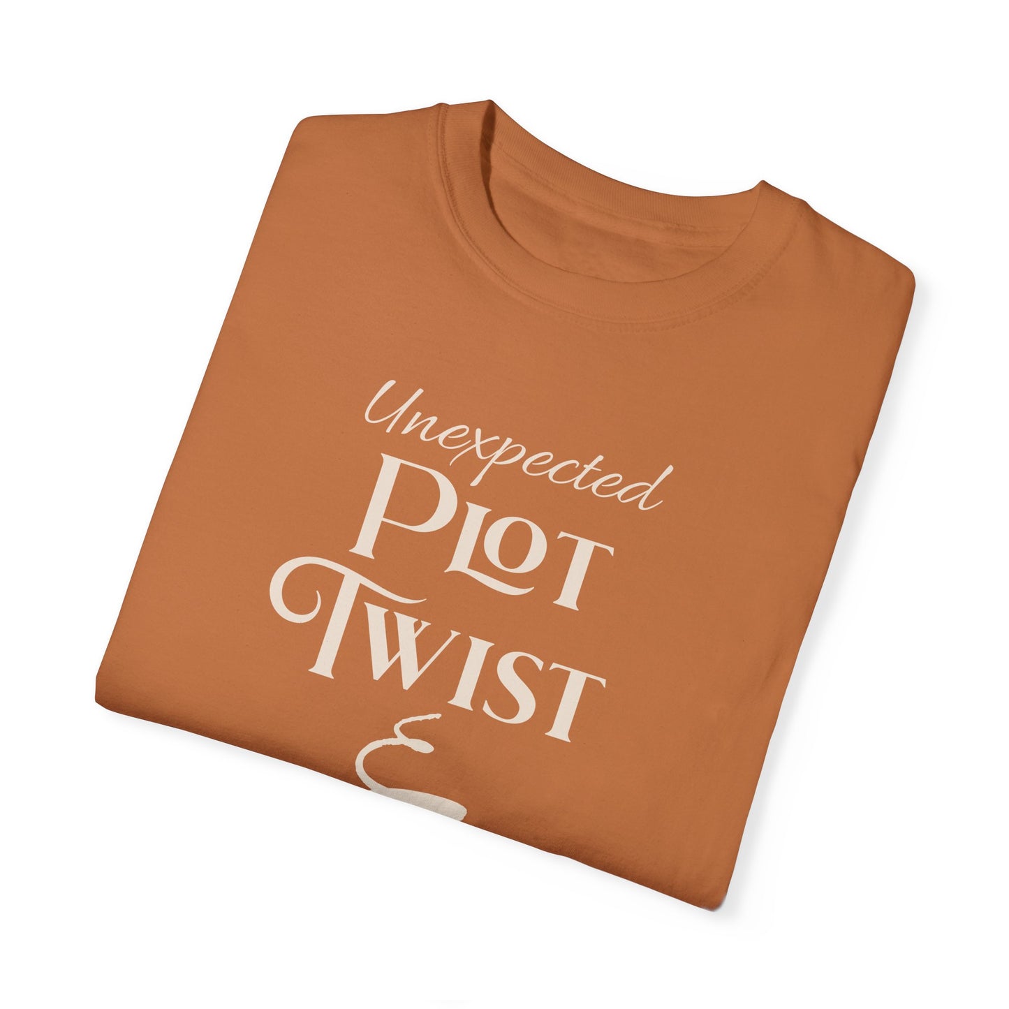 Plot Twist T-Shirt Author Shirt Pregnancy Announcement For Expecting Blog Writers Journalists Gift For Her Baby Shower Gift Baby Reveal T-Shirt Printify