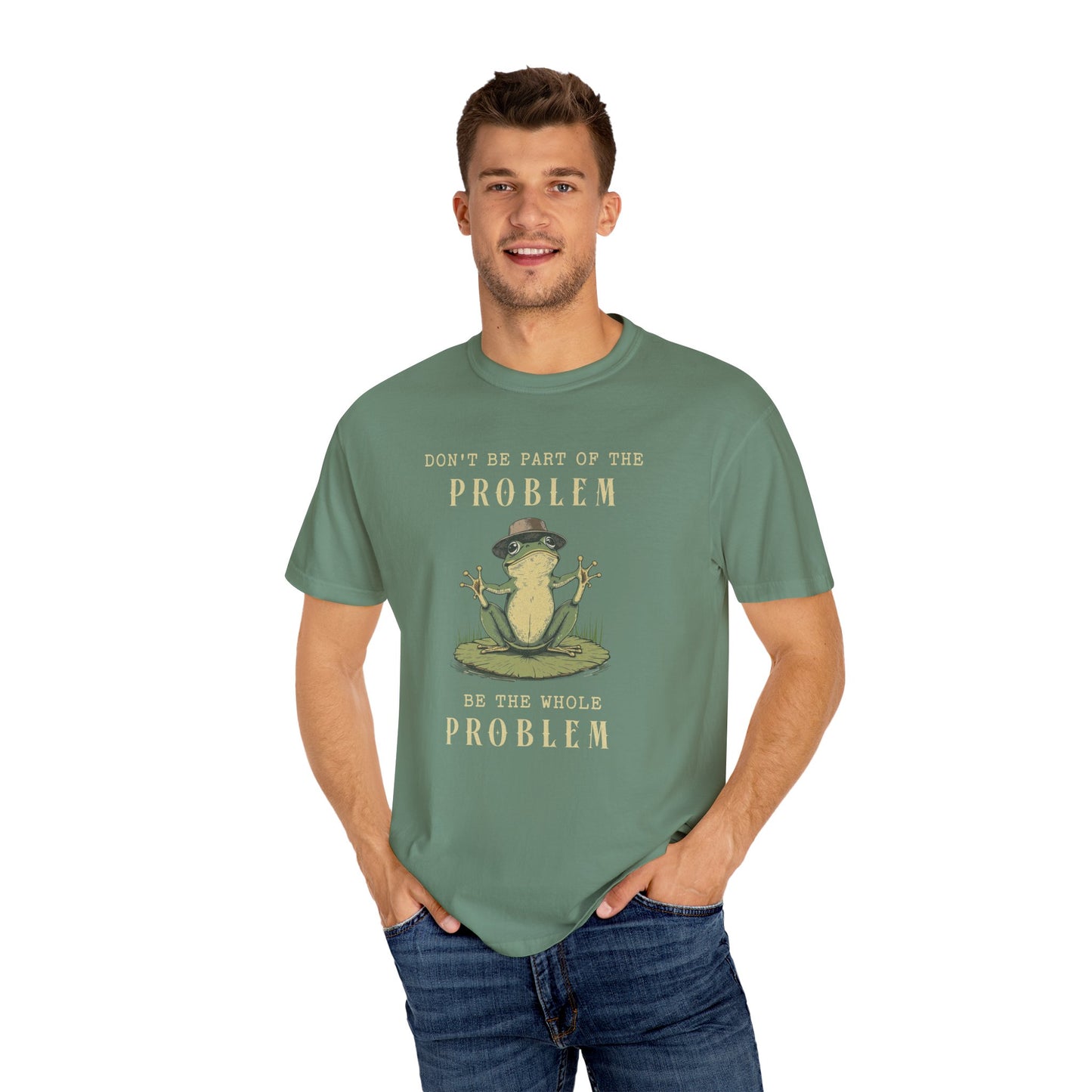 Funny Frog T-Shirt Retro Self Care Froggy Meme Shirt Vintage Frog And Toad Aesthetic Frog Lover Gift For Her Birthday Viral Trendy Shirt