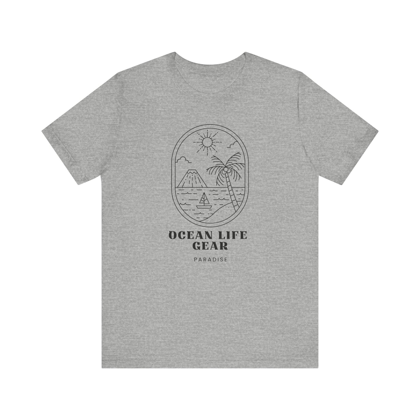 Scuba Diving Gift, Snorkel Tee, Scuba Diving Shirt, Scuba Diver Gift, Ocean Lover TShirt, Gifts For Snorkeler Scuba Divers, Ocean Life Gear T-Shirt Printify Athletic Heather XS