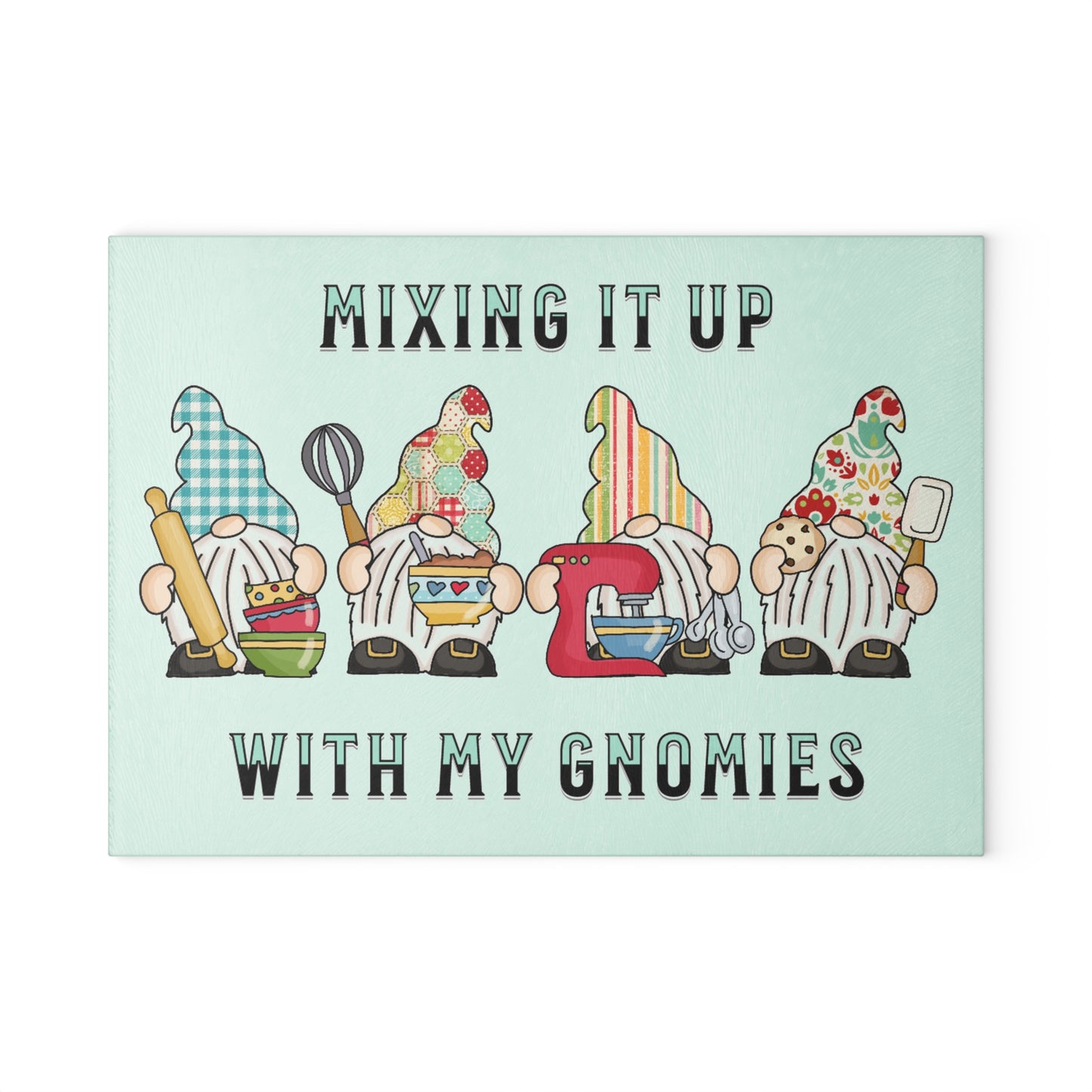 Charcuterie Board, Cute Gnome Cutting Board, House Warming, Wedding, Shower, Host Gift, Gift for Mom, Grandma, Chopping or Serving Board, Home Decor Printify
