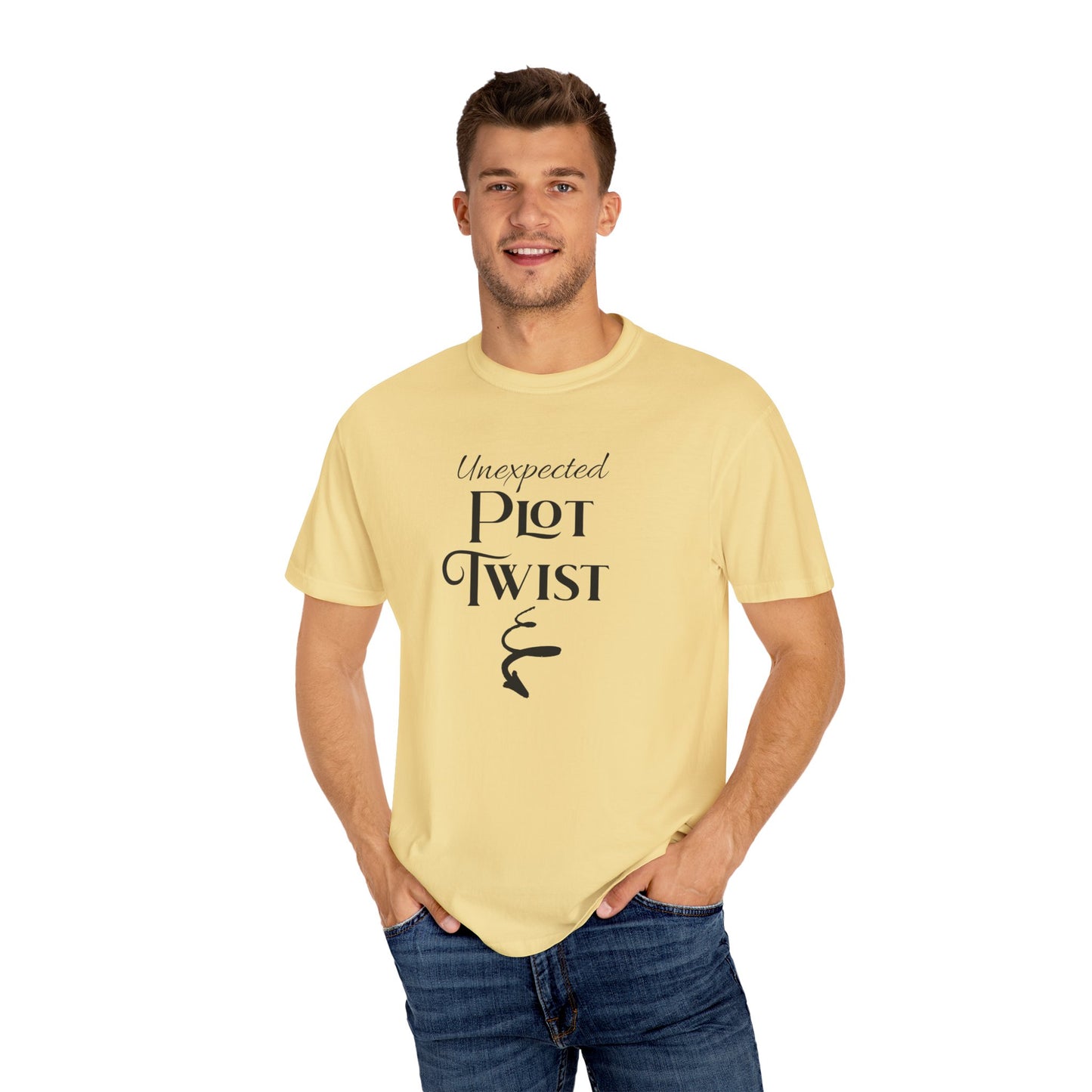 Plot Twist T-Shirt Author Shirt Pregnancy Announcement For Expecting Blog Writers Journalists Gift For Her Baby Shower Gift Baby Reveal T-Shirt Printify
